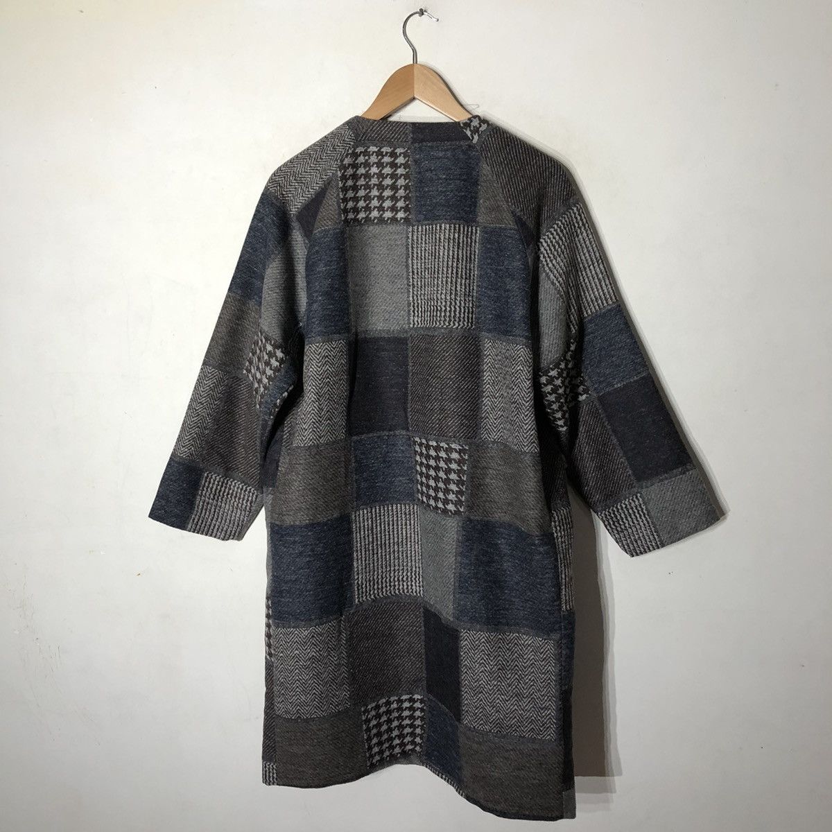 Japanese Brand MASSIVE Long Jacket Patch Work Inspired by Kapital Japan Size US M / EU 48-50 / 2 - 9 Thumbnail