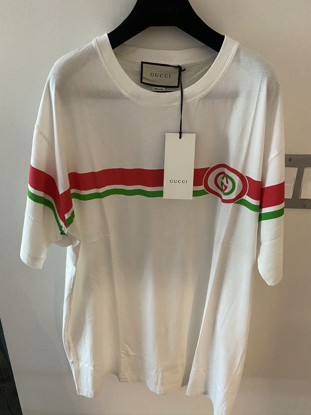 Gucci Super Limited Runway Interlocking G Logo Tee Shirt Brand New Size US M / EU 48-50 / 2 - 11 Thumbnail