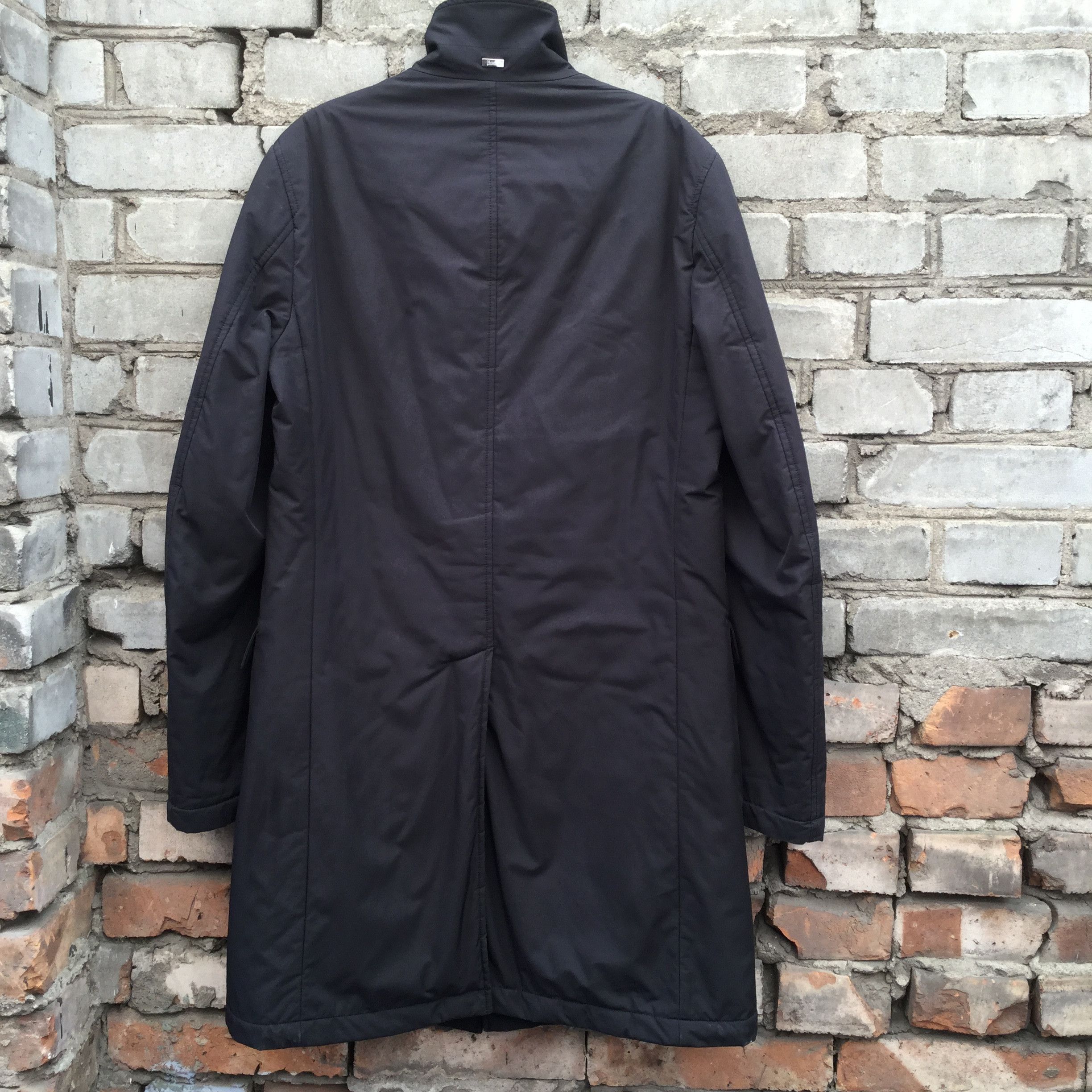 Herno Black trench coat.Like Saint Laurent or Dior Size US S / EU 44-46 / 1 - 3 Thumbnail