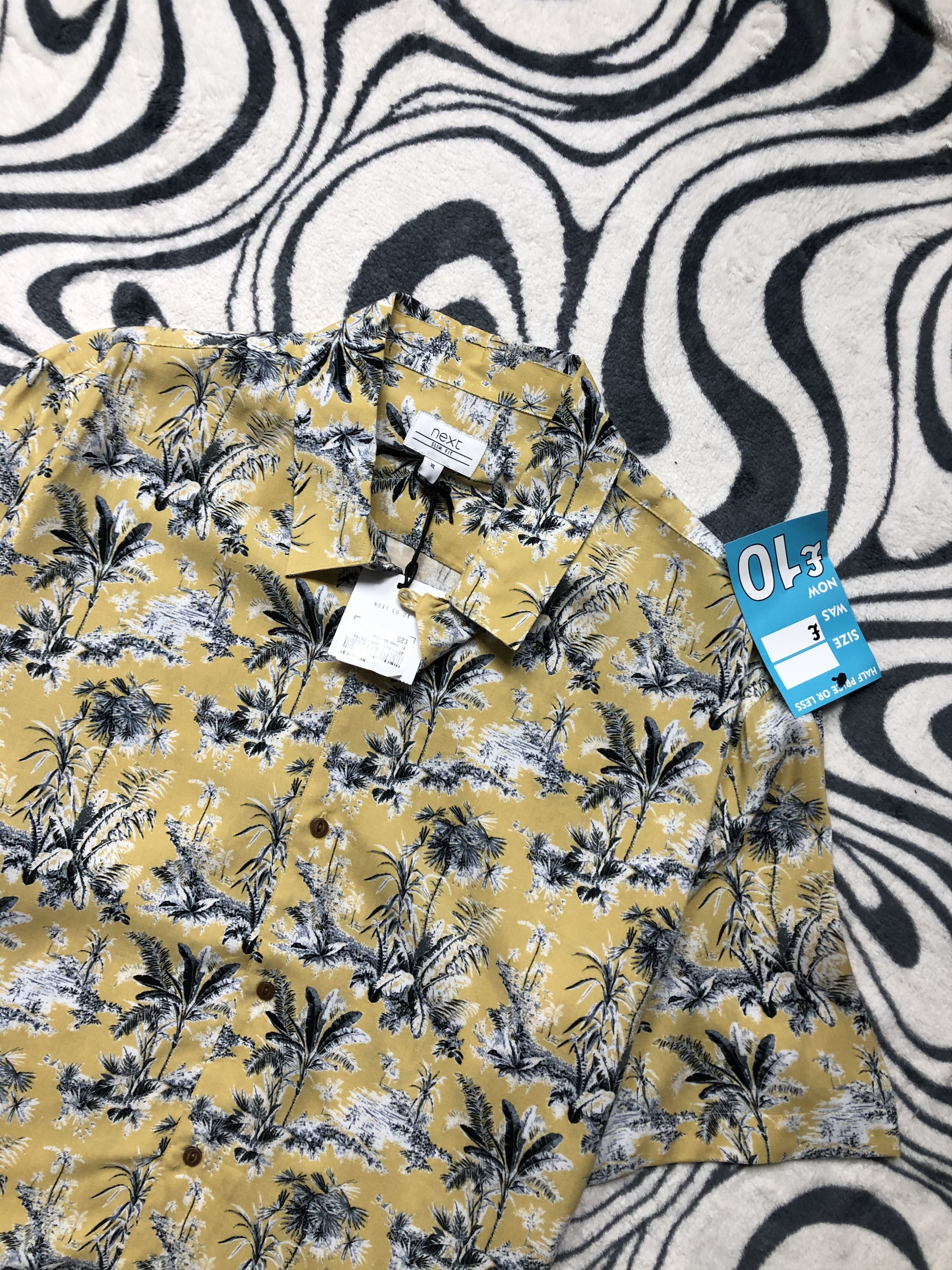 Other NEW Hawaiian Mens Shirt Size US XL / EU 56 / 4 - 2 Thumbnail
