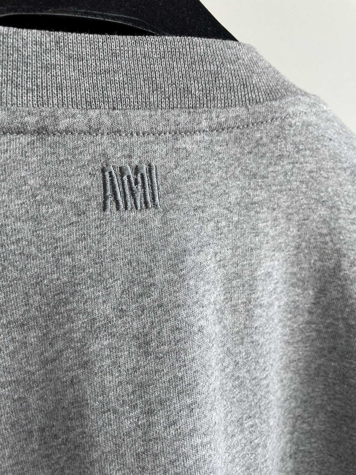 AMI Rare Brand New Runway AMI Paris Embroidery Logo Tee T-shirt Size US XXL / EU 58 / 5 - 13 Thumbnail