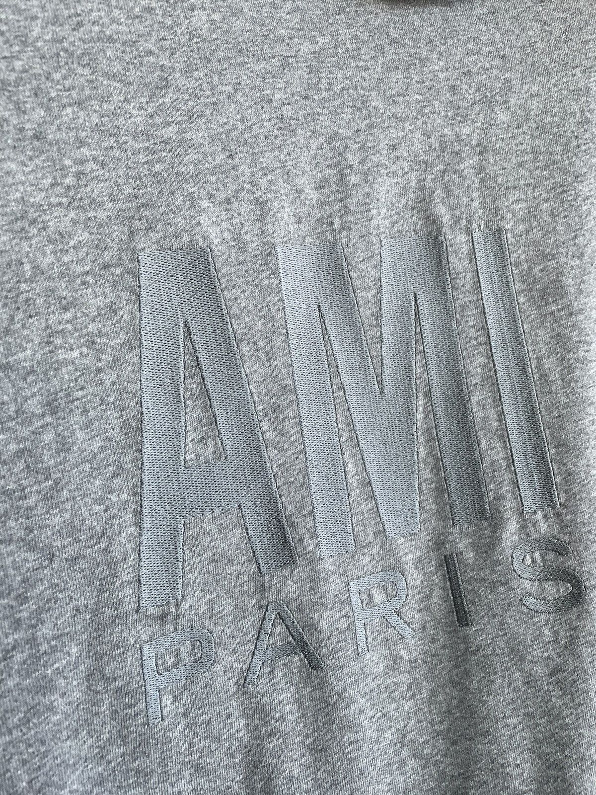 AMI Rare Brand New Runway AMI Paris Embroidery Logo Tee T-shirt Size US XXL / EU 58 / 5 - 9 Thumbnail