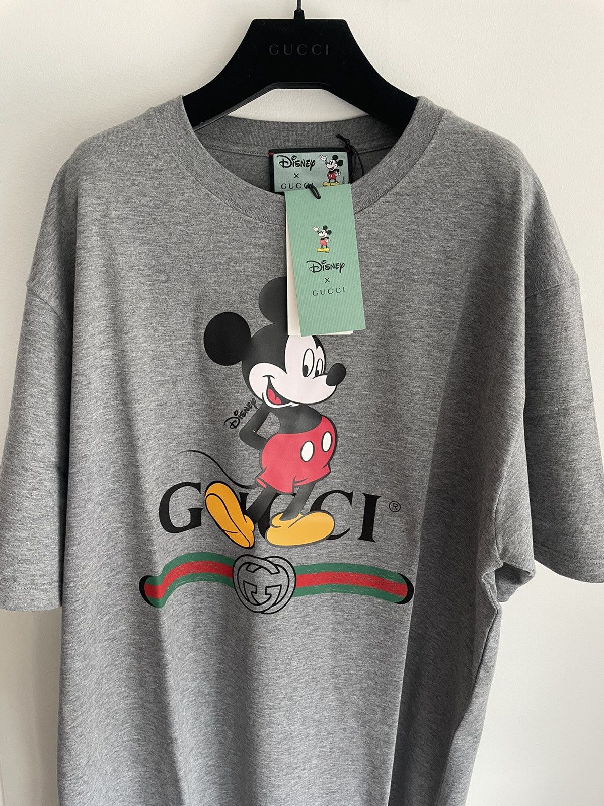 Disney Super Runway Limited Edition Oversized Gucci x Mickey Tee Size US XXL / EU 58 / 5 - 11 Thumbnail