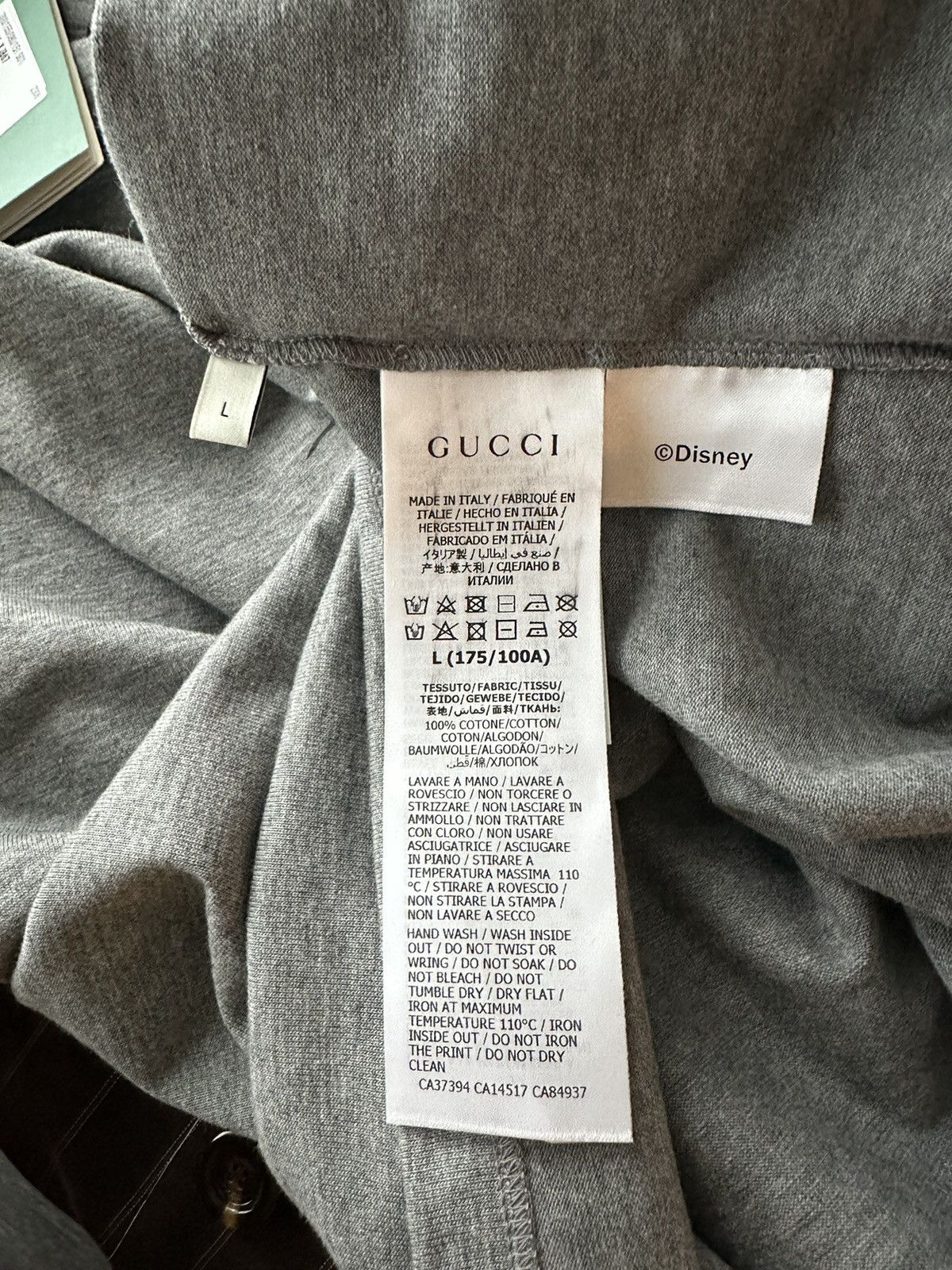 Disney Super Runway Limited Edition Oversized Gucci x Mickey Tee Size US XXL / EU 58 / 5 - 19 Thumbnail