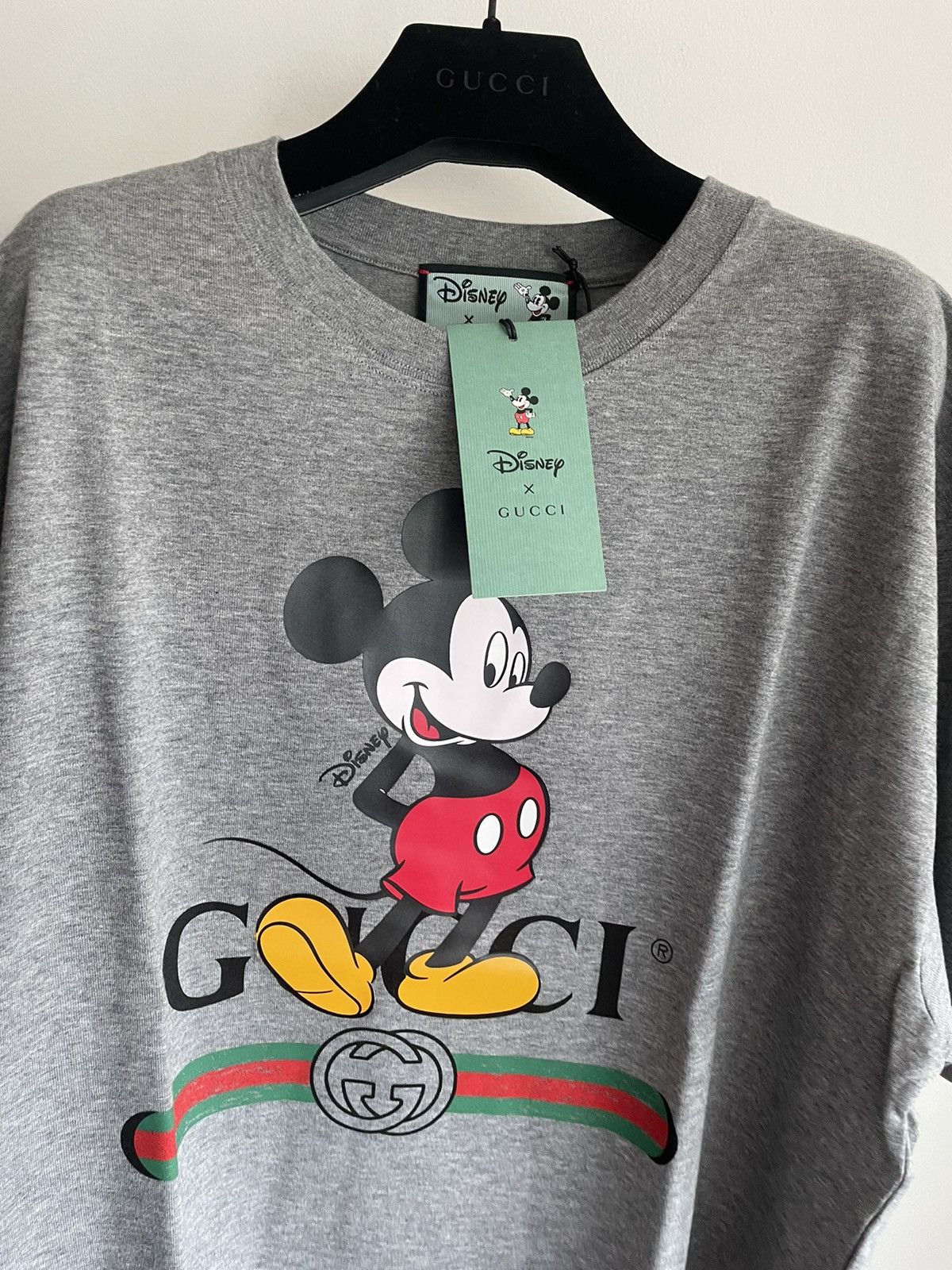 Disney Super Runway Limited Edition Oversized Gucci x Mickey Tee Size US XXL / EU 58 / 5 - 16 Thumbnail
