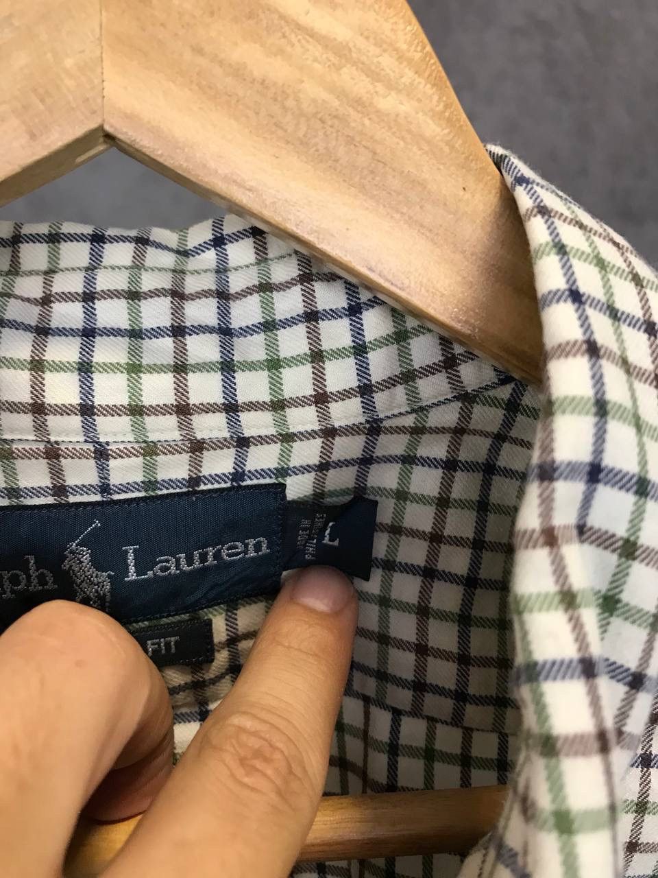 Polo Ralph Lauren Polo Ralph Lauren vintage flannel designer shirt Size US L / EU 52-54 / 3 - 5 Thumbnail