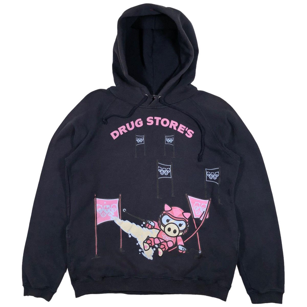 Beauty Beast AW98 “More Faster” embroidered dark knight hoodie
