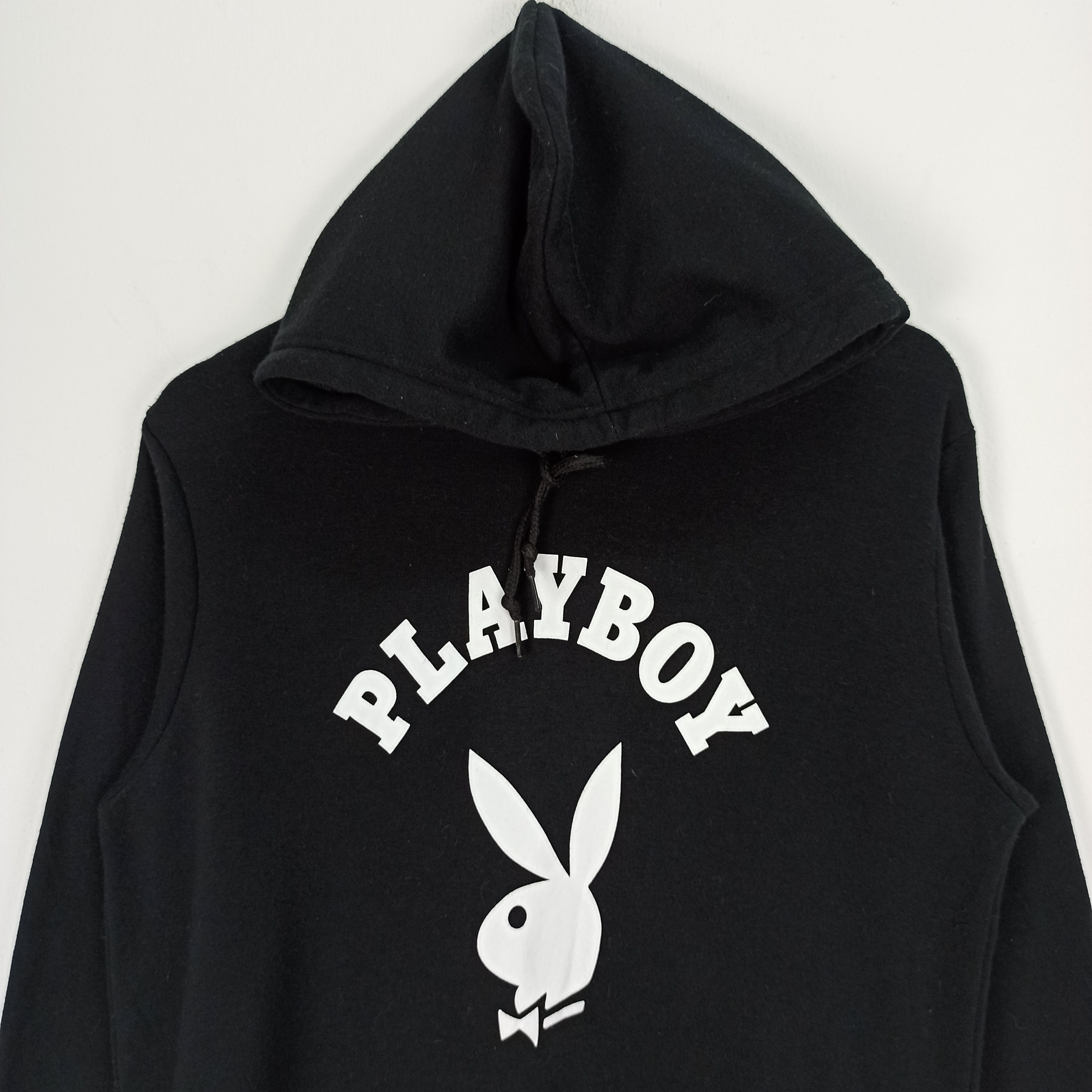 Playboy Rare Playboy Spell Out Big Logo Hoodie Streetwear Size US L / EU 52-54 / 3 - 3 Thumbnail