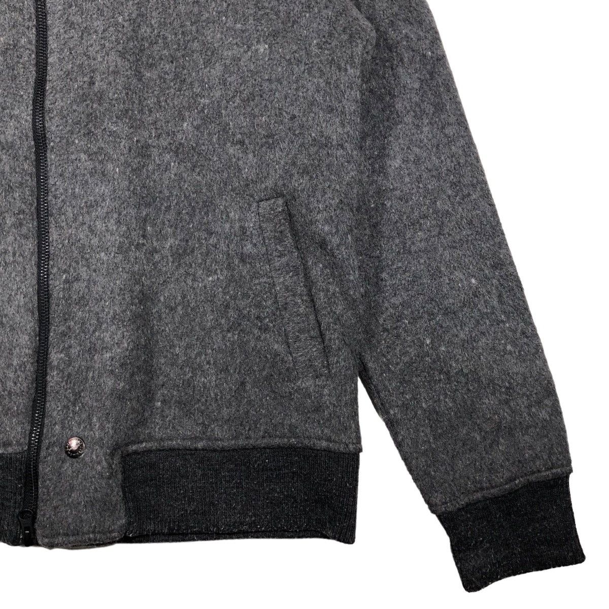 Katharine Hamnett London Katharine Hamnett London Cut & Sewn Wool Hooded Jacket Size US M / EU 48-50 / 2 - 9 Thumbnail
