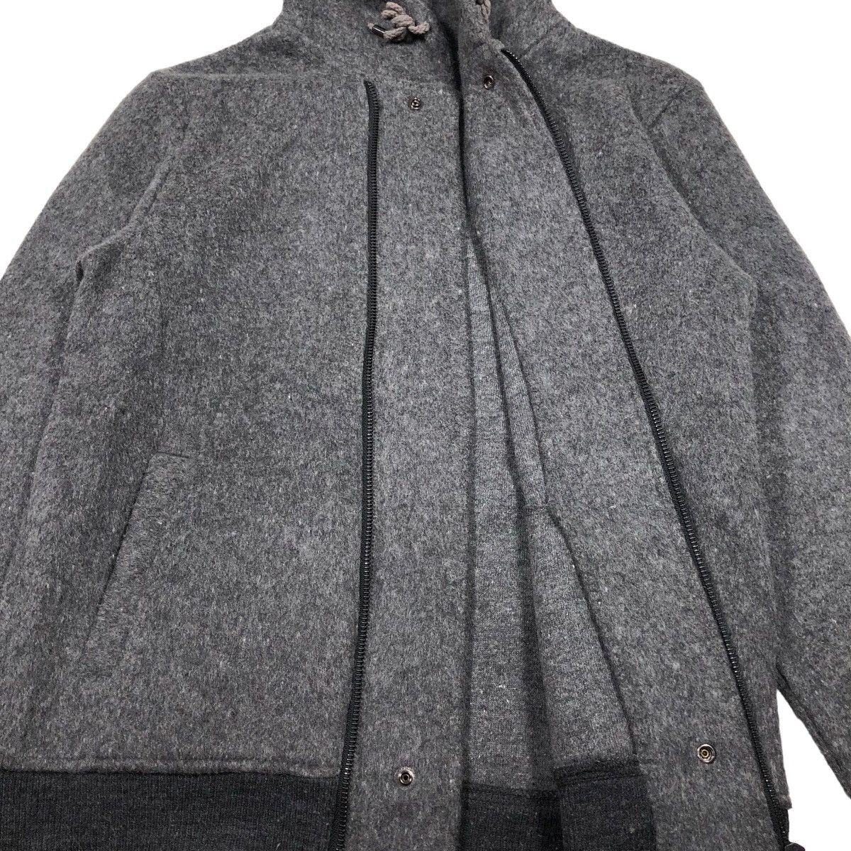 Katharine Hamnett London Katharine Hamnett London Cut & Sewn Wool Hooded Jacket Size US M / EU 48-50 / 2 - 5 Thumbnail