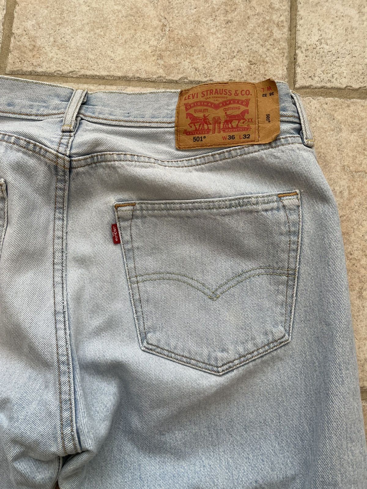 Levi's × Levi's Vintage Clothing Vintage Levi’s 501 36x32 Size US 36 / EU 52 - 8 Thumbnail