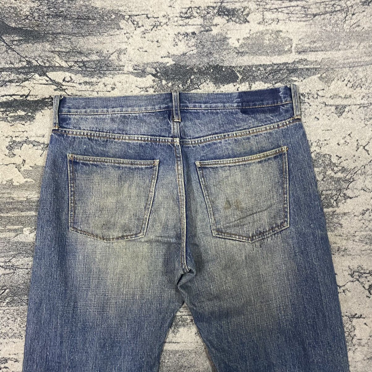 Japanese Brand SELVEDGE🔥 Vintage Global Work Redline Selvedge Denim Jeans Size US 34 / EU 50 - 10 Thumbnail