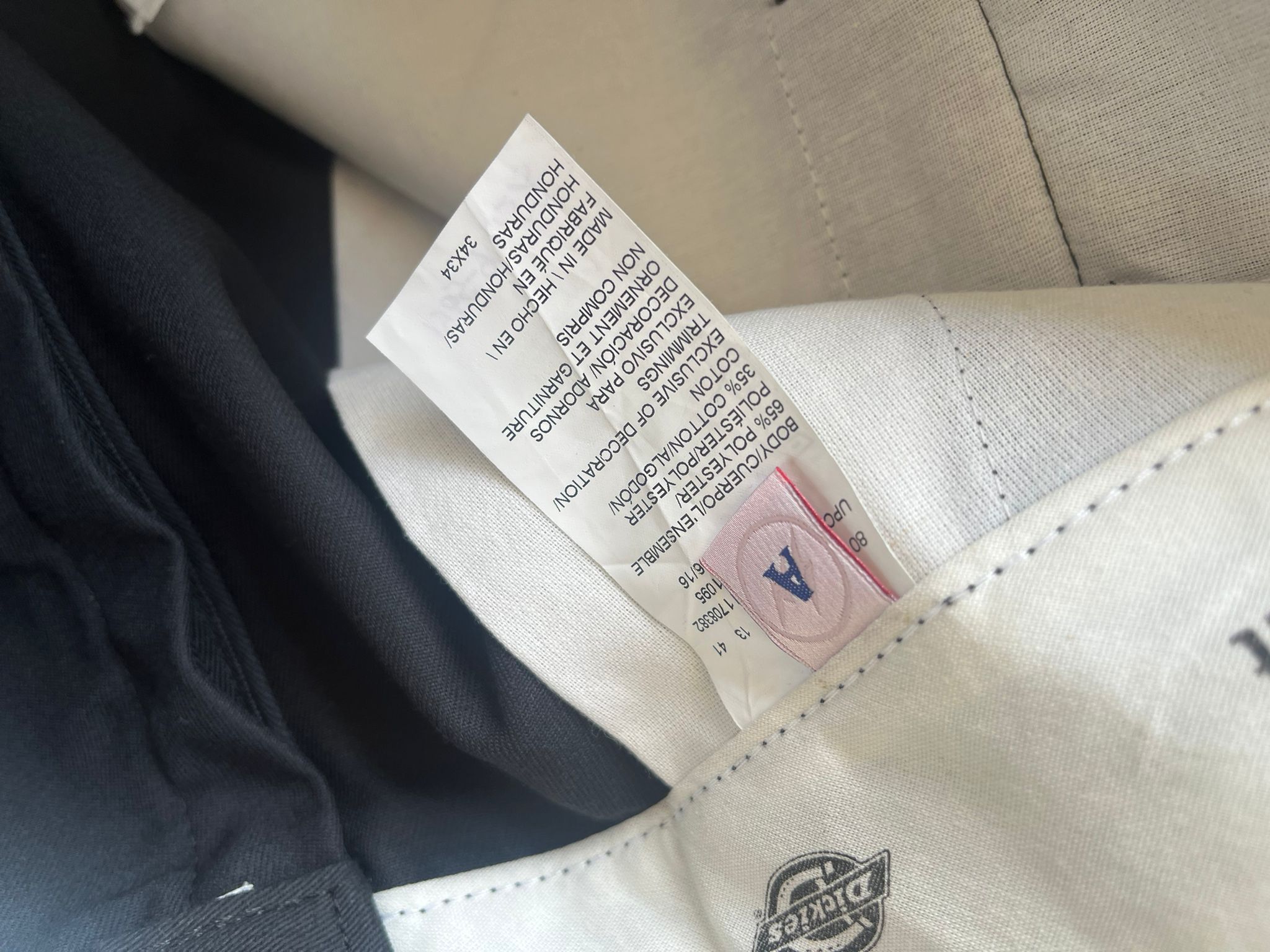 Alyx × Dickies Loose Fit Embroidered Rose Pants in Black Size US 34 / EU 50 - 20 Thumbnail