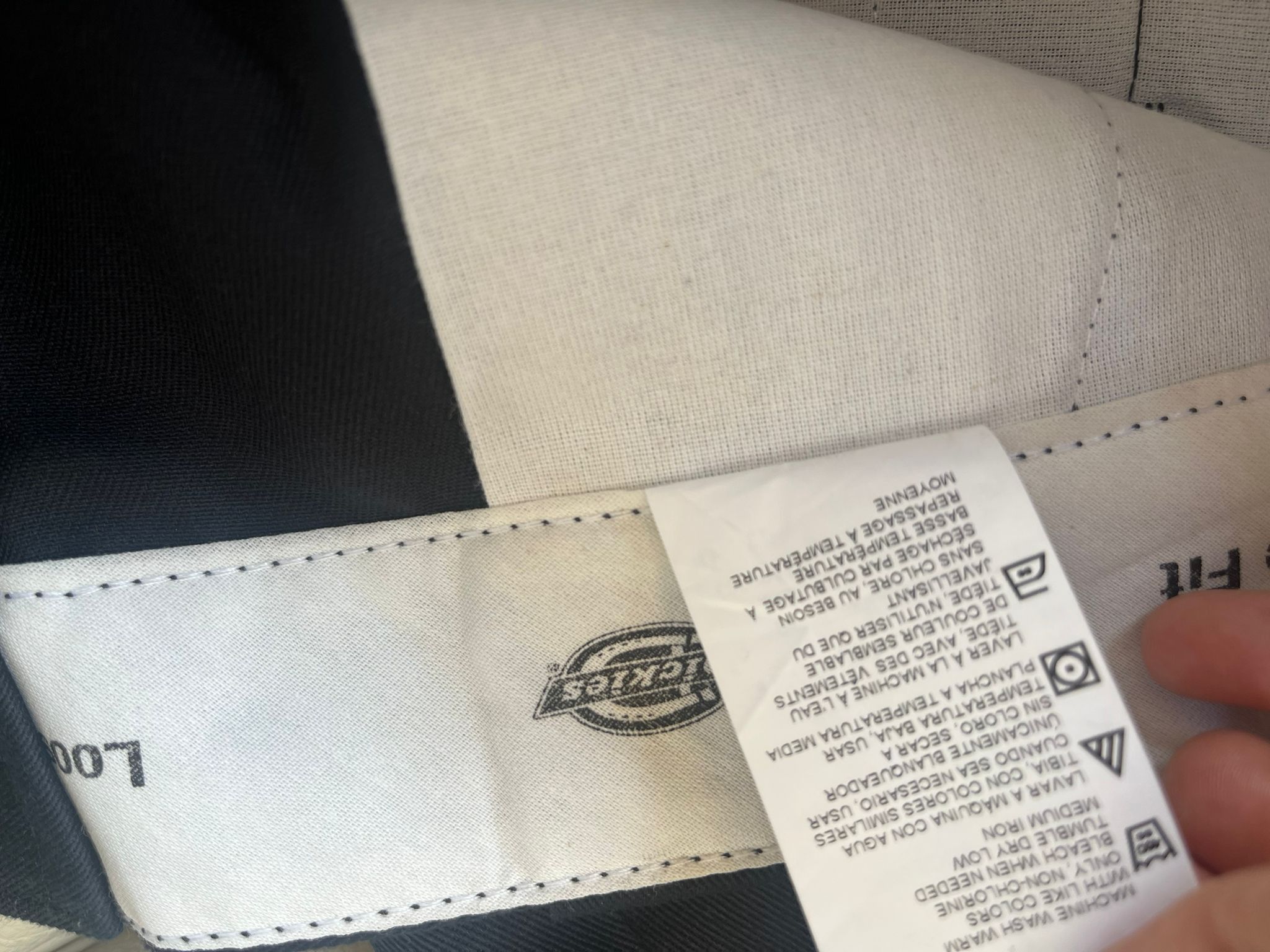Alyx × Dickies Loose Fit Embroidered Rose Pants in Black Size US 34 / EU 50 - 21 Thumbnail