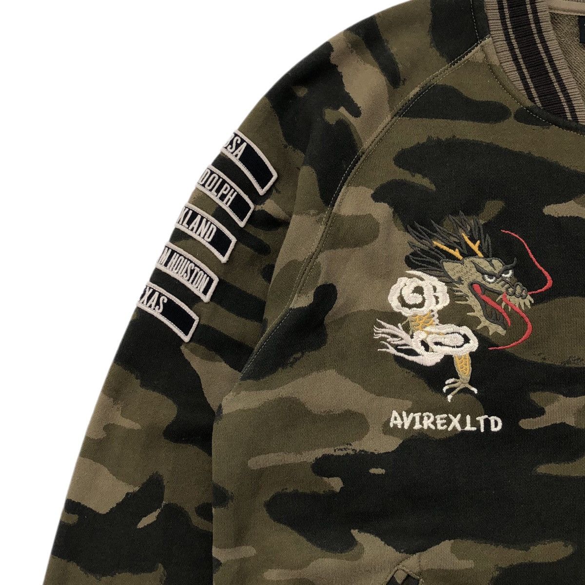 Avirex Avirex U. S Air Force 37th Camouflage Bomber Jacket Size US L / EU 52-54 / 3 - 11 Thumbnail
