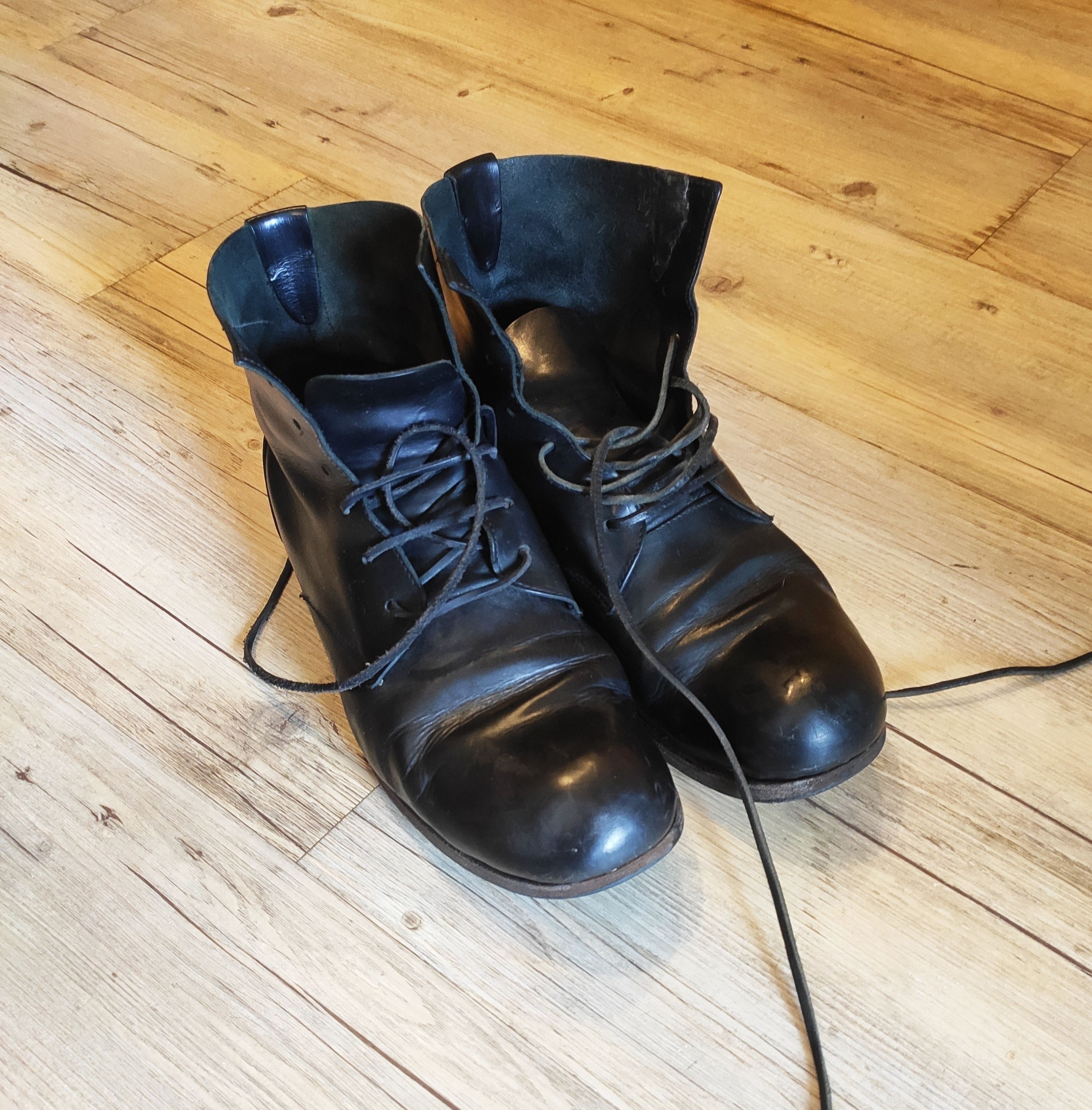 Carpe Diem S52M cordovan boots.Like GUIDI or Boris Bidjan Saberi Size US 9 / EU 42 - 3 Thumbnail