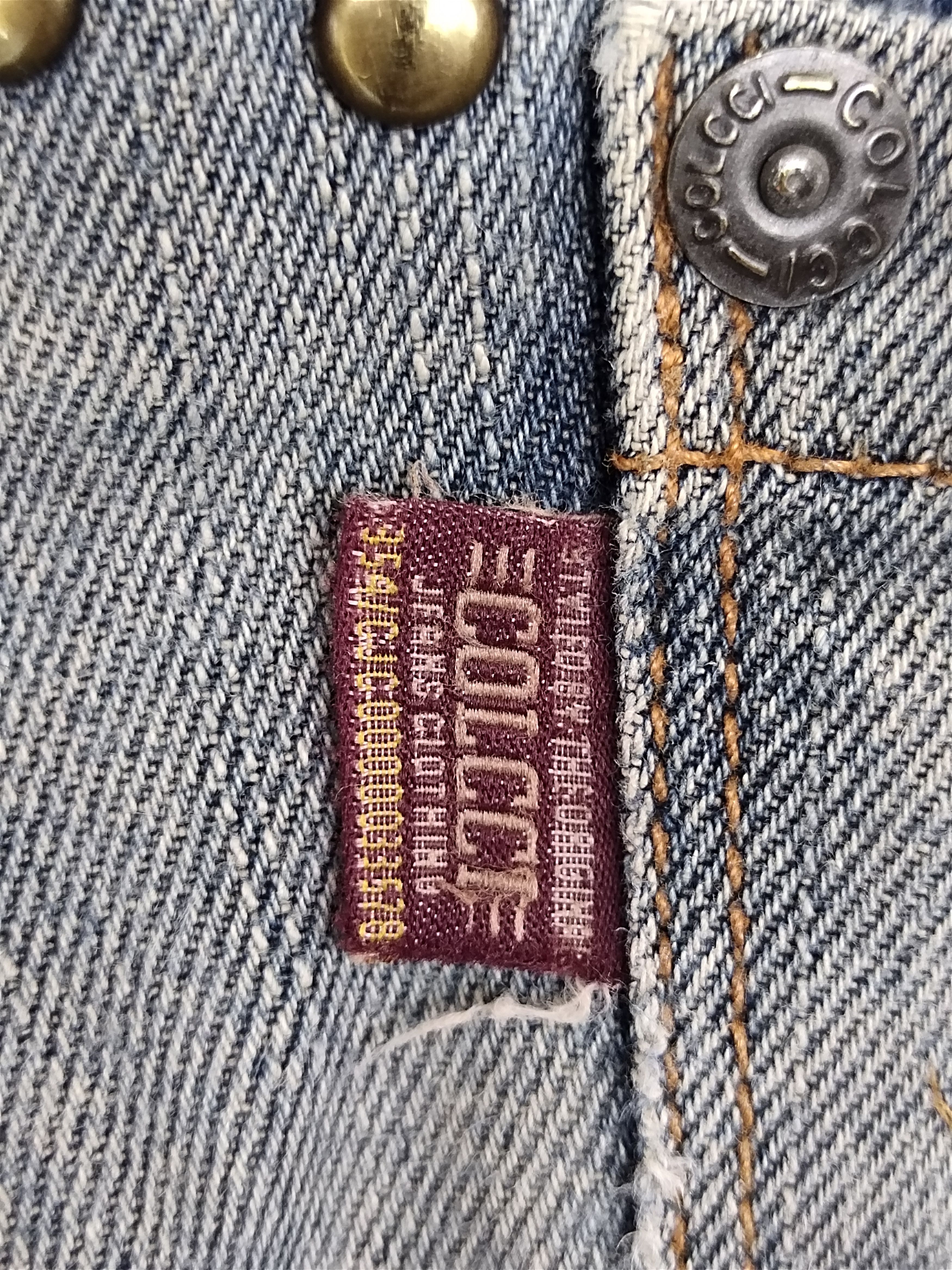 Comme des Garcons × Undercover Vintage Golcci Studed distress faded Denim Jeans Hysterics Size US 31 - 12 Thumbnail