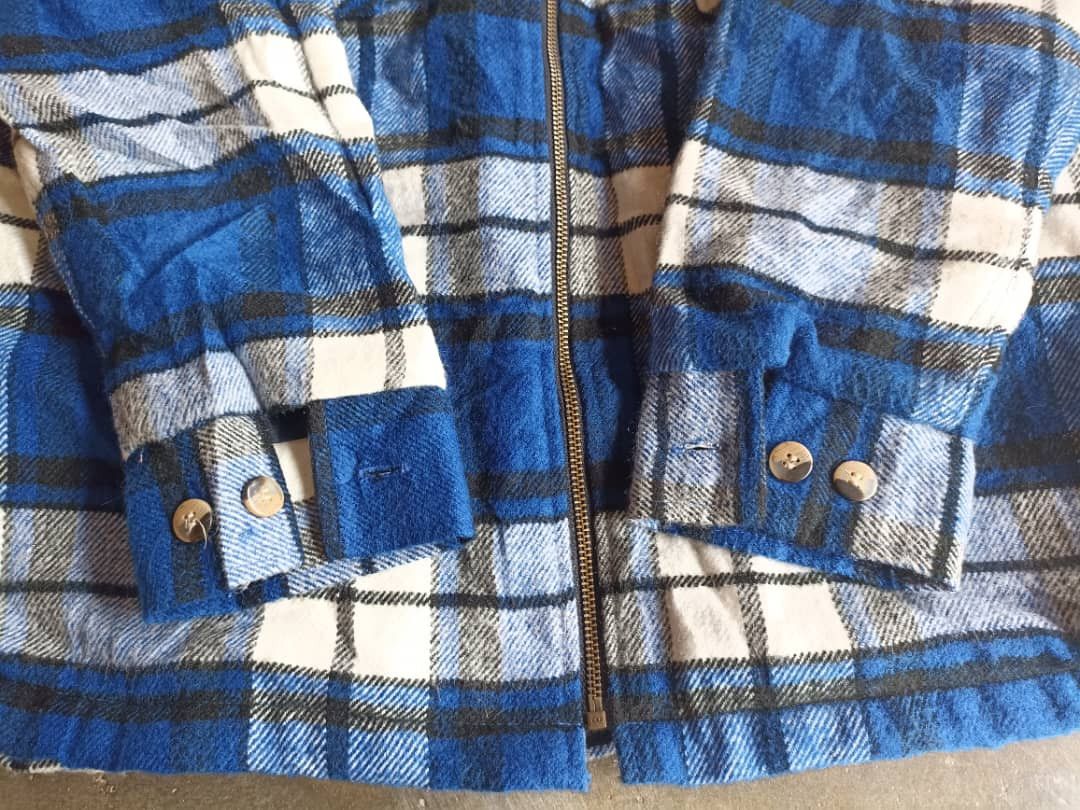 Japanese Brand × Vintage Vintage Sherpa Flannel Jacket Size US M / EU 48-50 / 2 - 8 Thumbnail