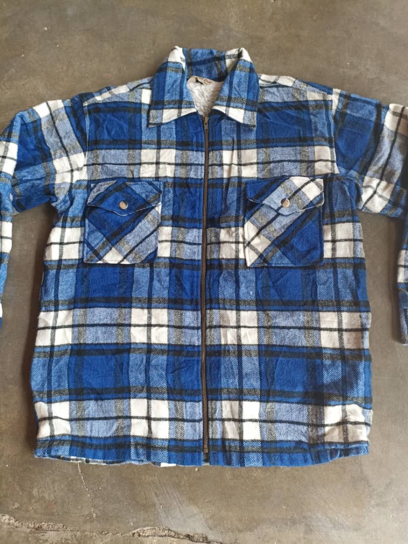 Japanese Brand × Vintage Vintage Sherpa Flannel Jacket Size US M / EU 48-50 / 2 - 5 Thumbnail