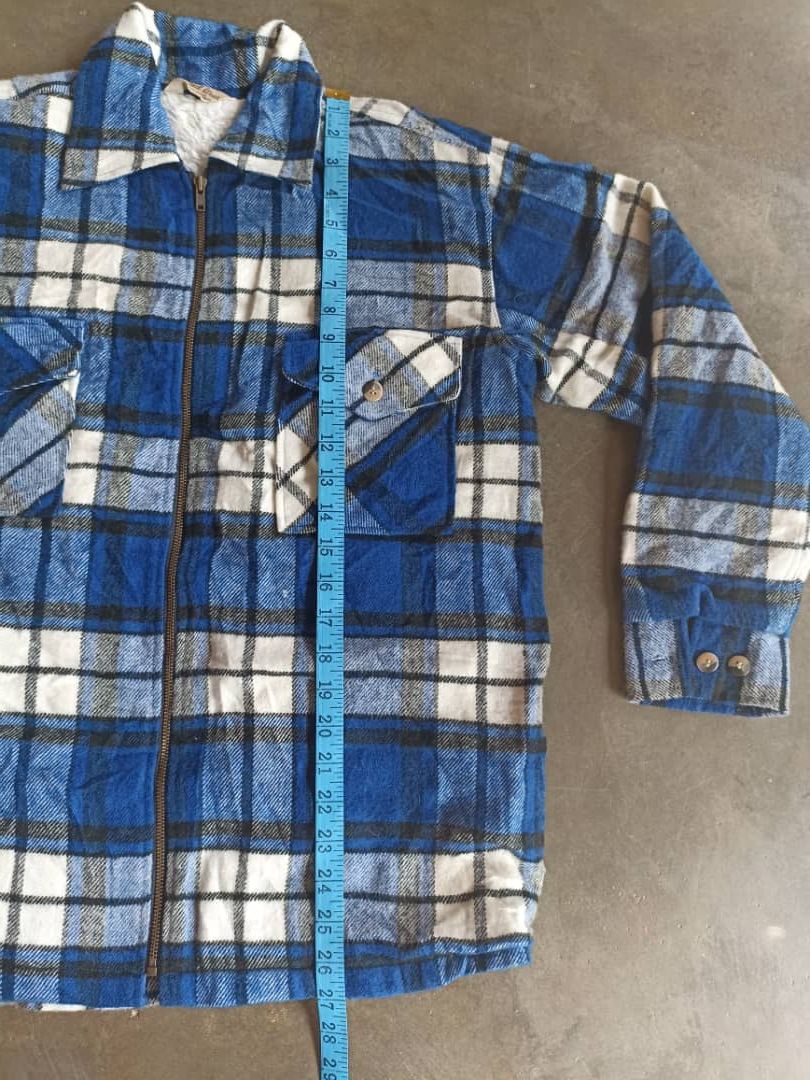 Japanese Brand × Vintage Vintage Sherpa Flannel Jacket Size US M / EU 48-50 / 2 - 12 Thumbnail