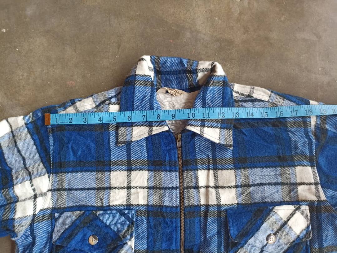 Japanese Brand × Vintage Vintage Sherpa Flannel Jacket Size US M / EU 48-50 / 2 - 14 Thumbnail