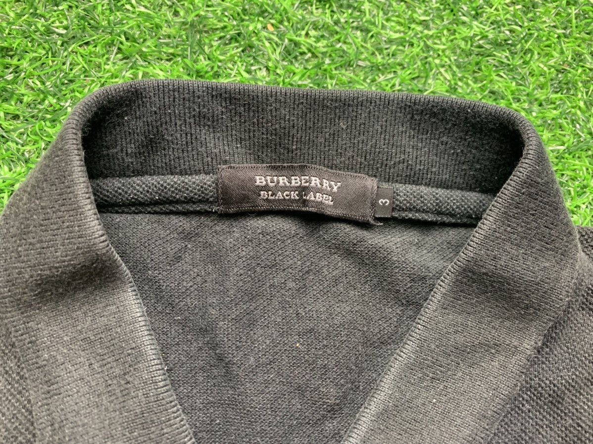 Burberry Vintage Burberrys' Black Label Polo Shirt Size M / US 6-8 / IT 42-44 - 2 Thumbnail