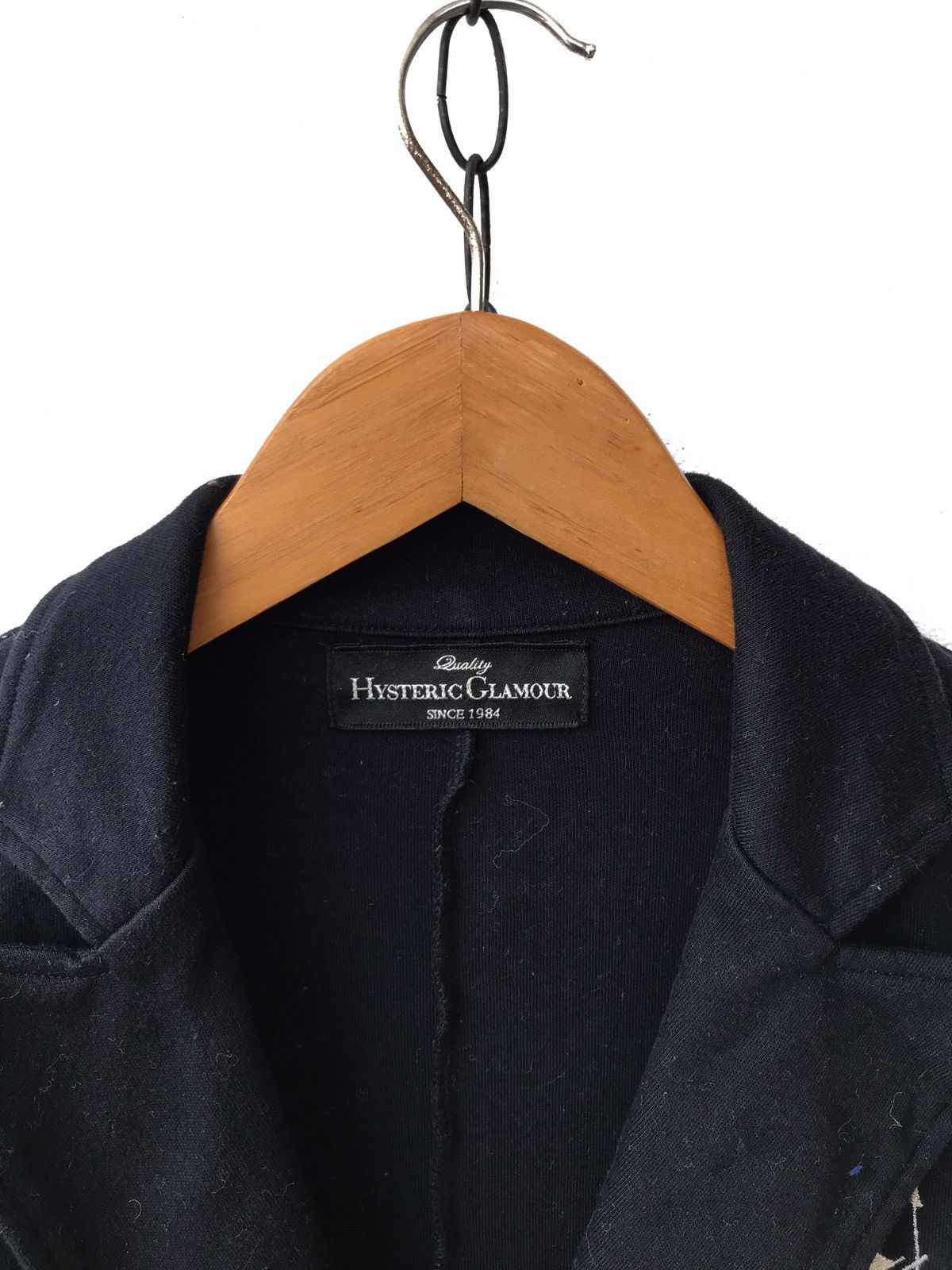 Hysteric Glamour Japan Made Hysteric Glamour Embroidered Logo Crop Jacket Size XS / US 0-2 / IT 36-38 - 3 Thumbnail