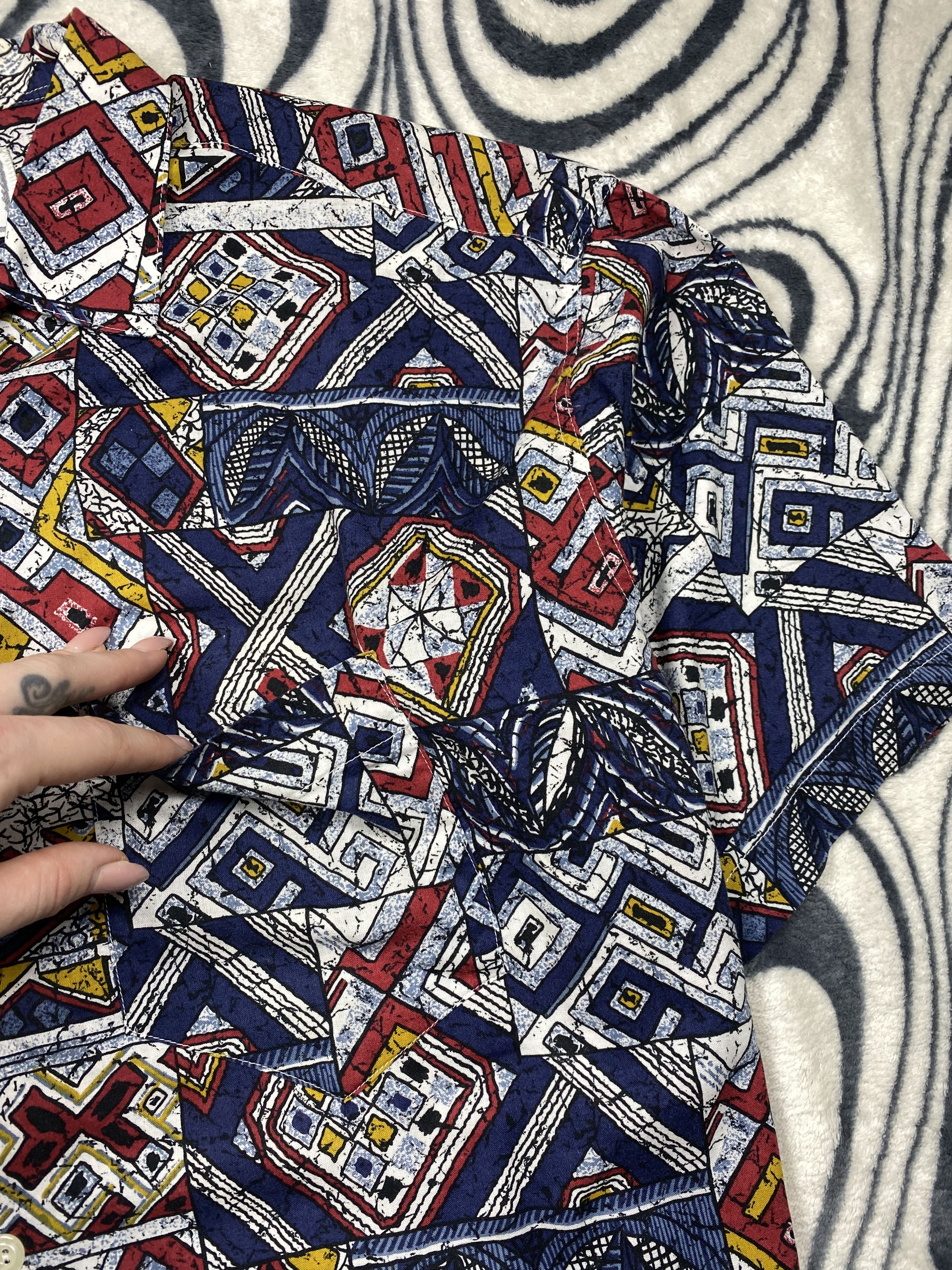Ben Sherman Ben Sherman Vintage Hawaiian Shirt Full Printed Size US L / EU 52-54 / 3 - 3 Thumbnail