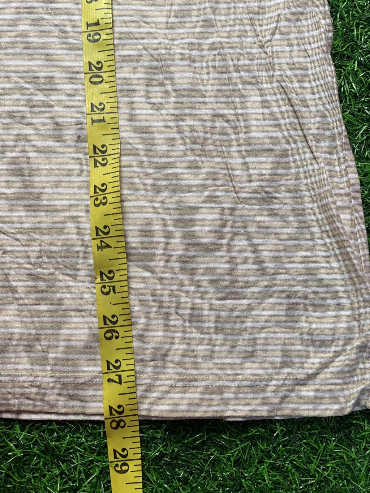 Burberry Unisex Authentic Burberry Polo Tee Striped Classic Prorsum Size L / US 10 / IT 46 - 9 Thumbnail