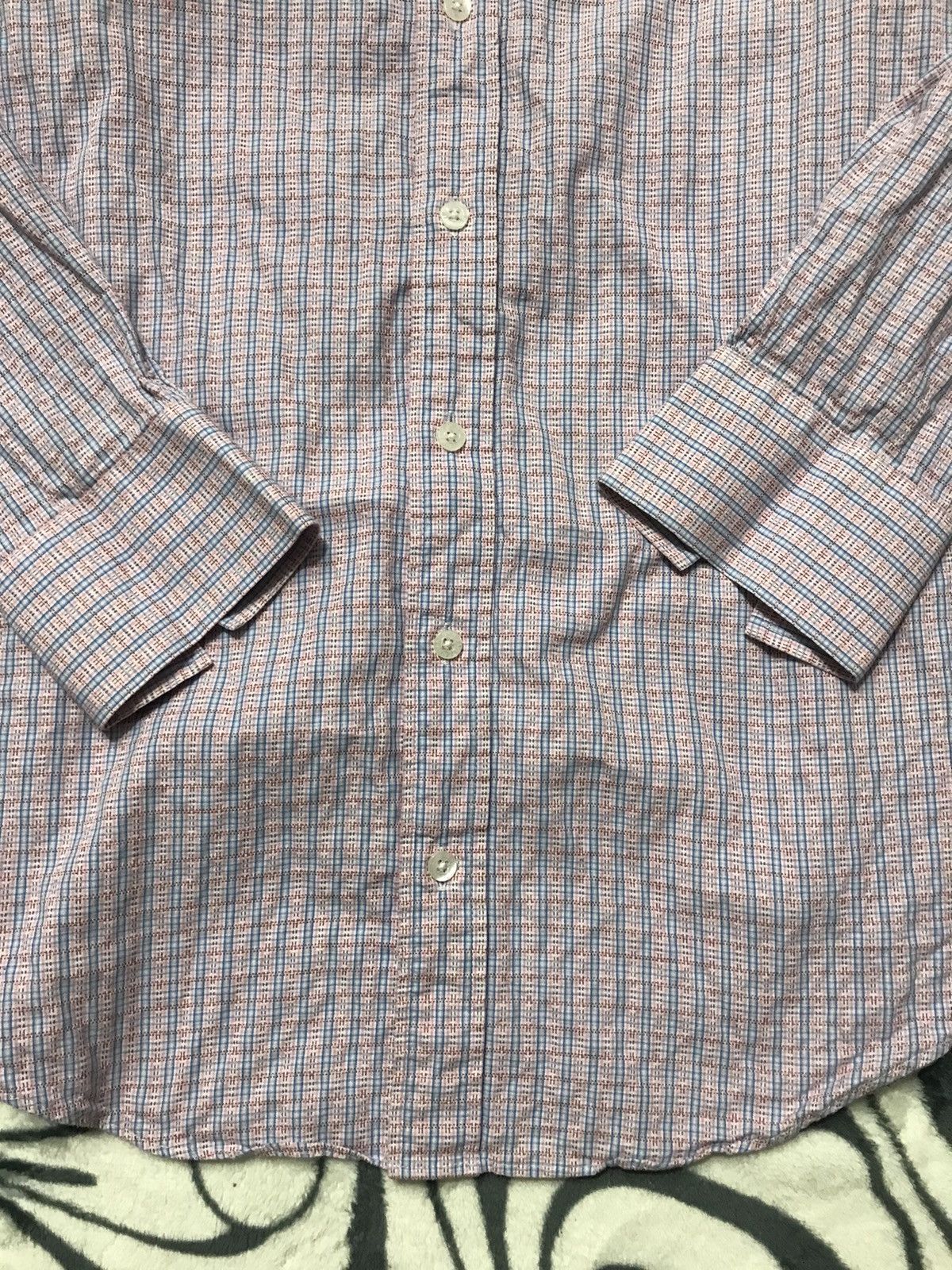 Vintage × Yves Saint Laurent Yves Saint Laurent vintage mens shirt Size US L / EU 52-54 / 3 - 3 Thumbnail
