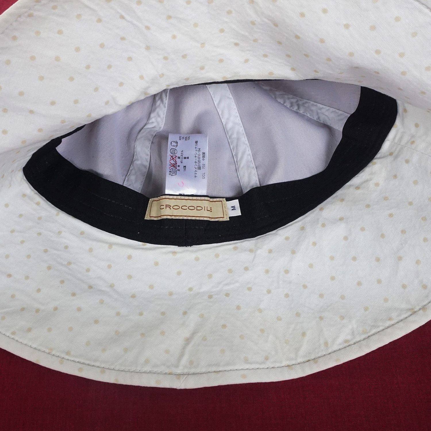 Vintage CROCODILE Bucket Hat Size ONE SIZE - 4 Thumbnail