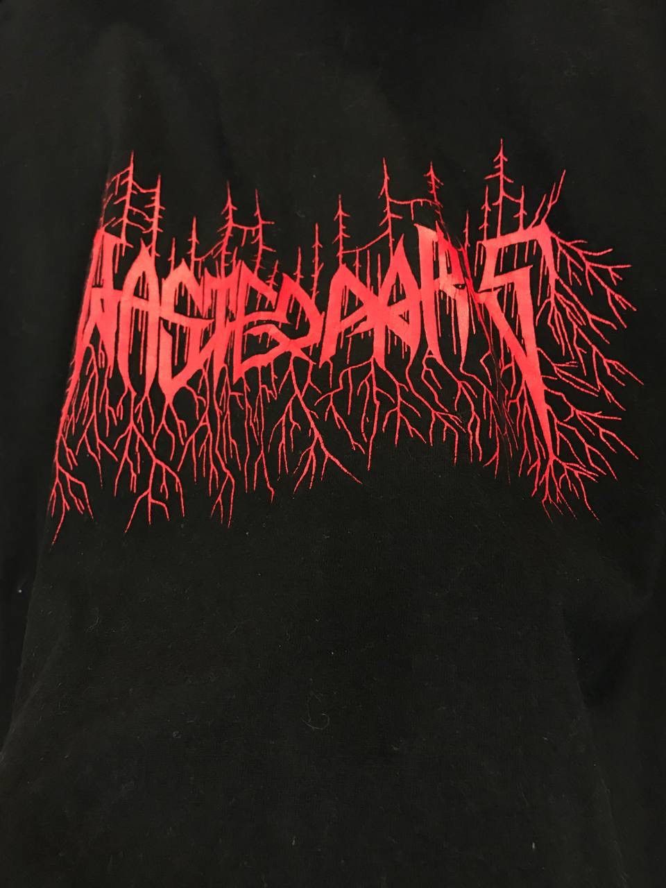 Wasted Paris Wasted Paris overprinted longsleeve hoodie Size US L / EU 52-54 / 3 - 9 Thumbnail