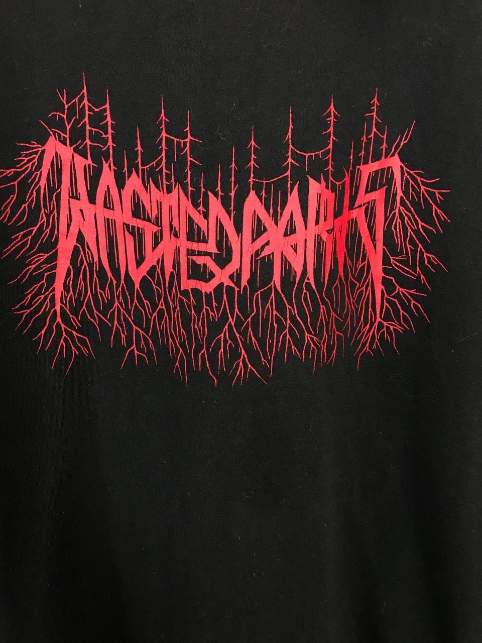 Wasted Paris Wasted Paris overprinted longsleeve hoodie Size US L / EU 52-54 / 3 - 3 Thumbnail
