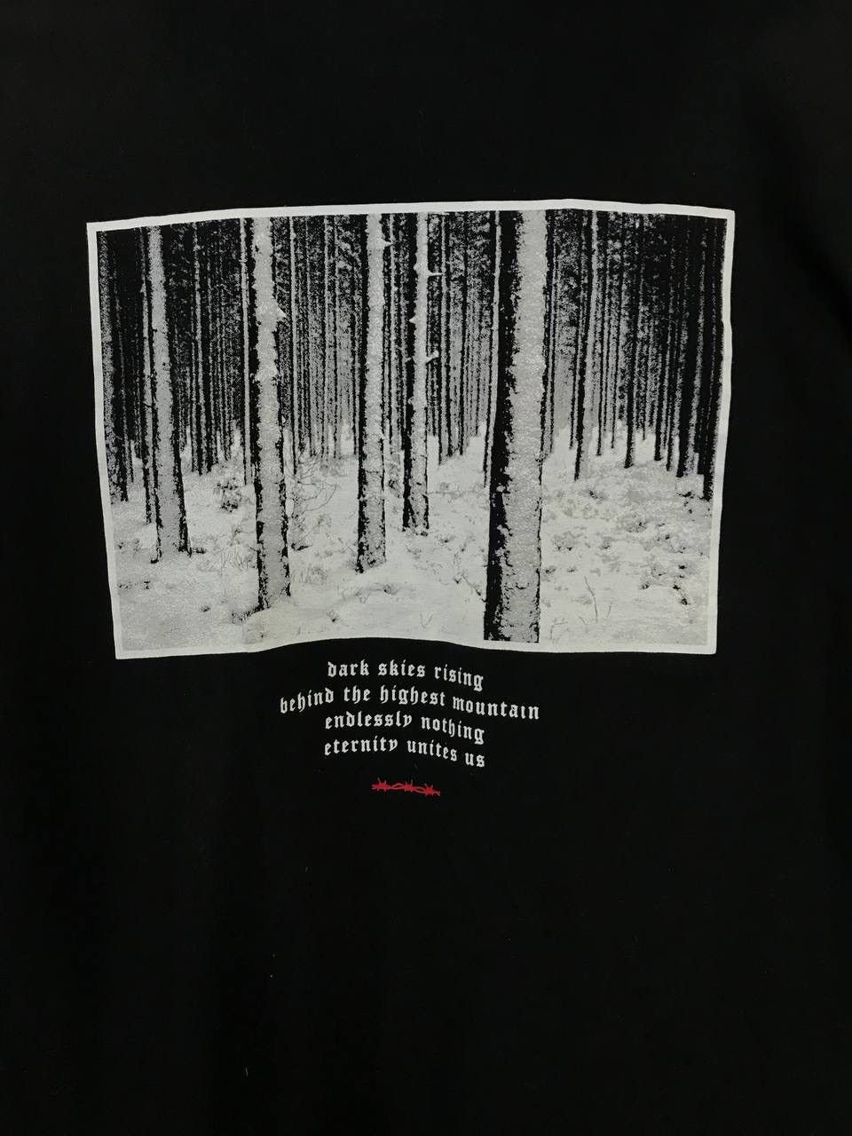 Wasted Paris Wasted Paris overprinted longsleeve hoodie Size US L / EU 52-54 / 3 - 12 Thumbnail