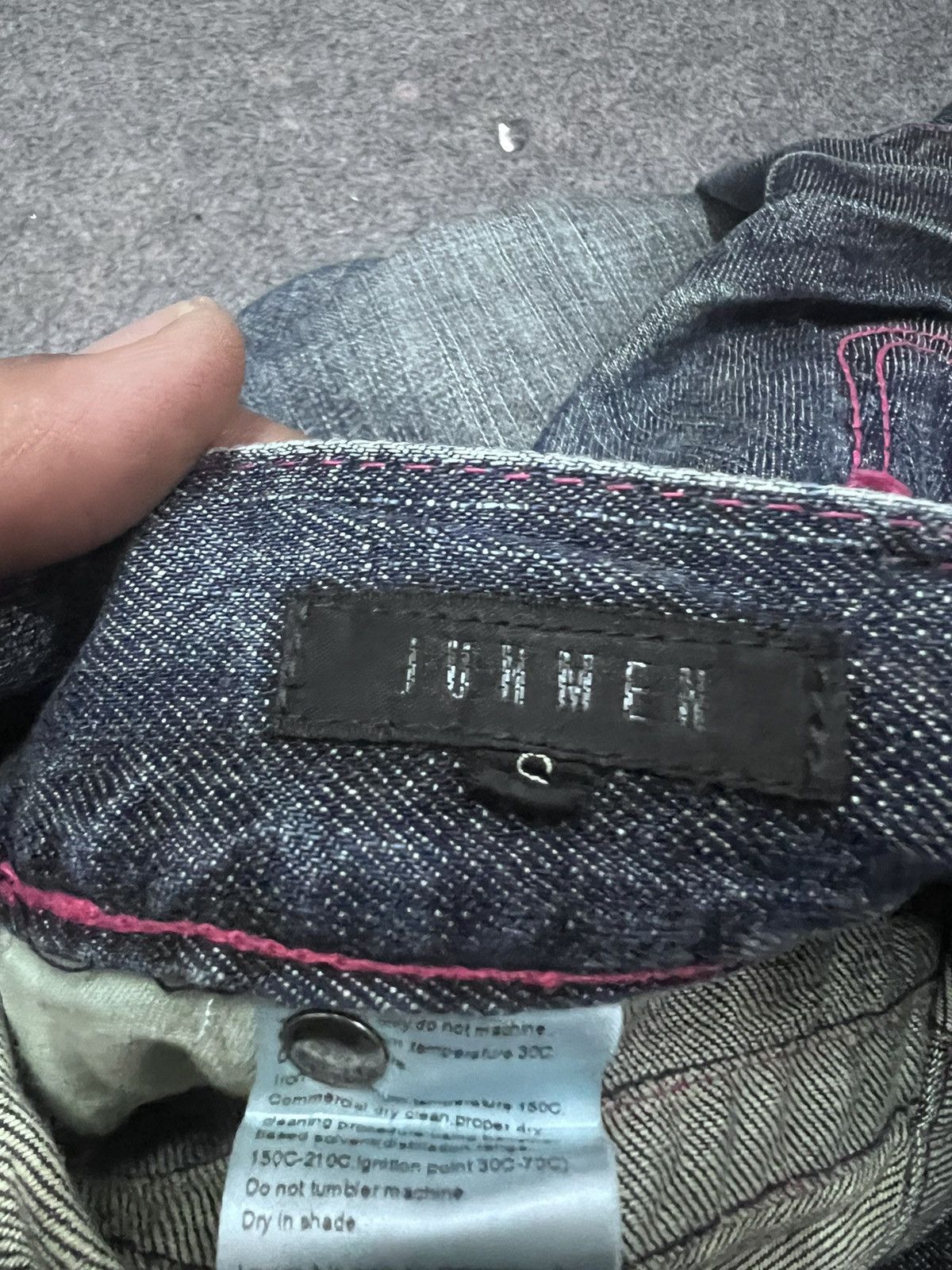 Japanese Brand × Vintage FLARED💥UNKNOWN DISTRESSED TWIST DENIM PANT Size US 30 / EU 46 - 8 Thumbnail