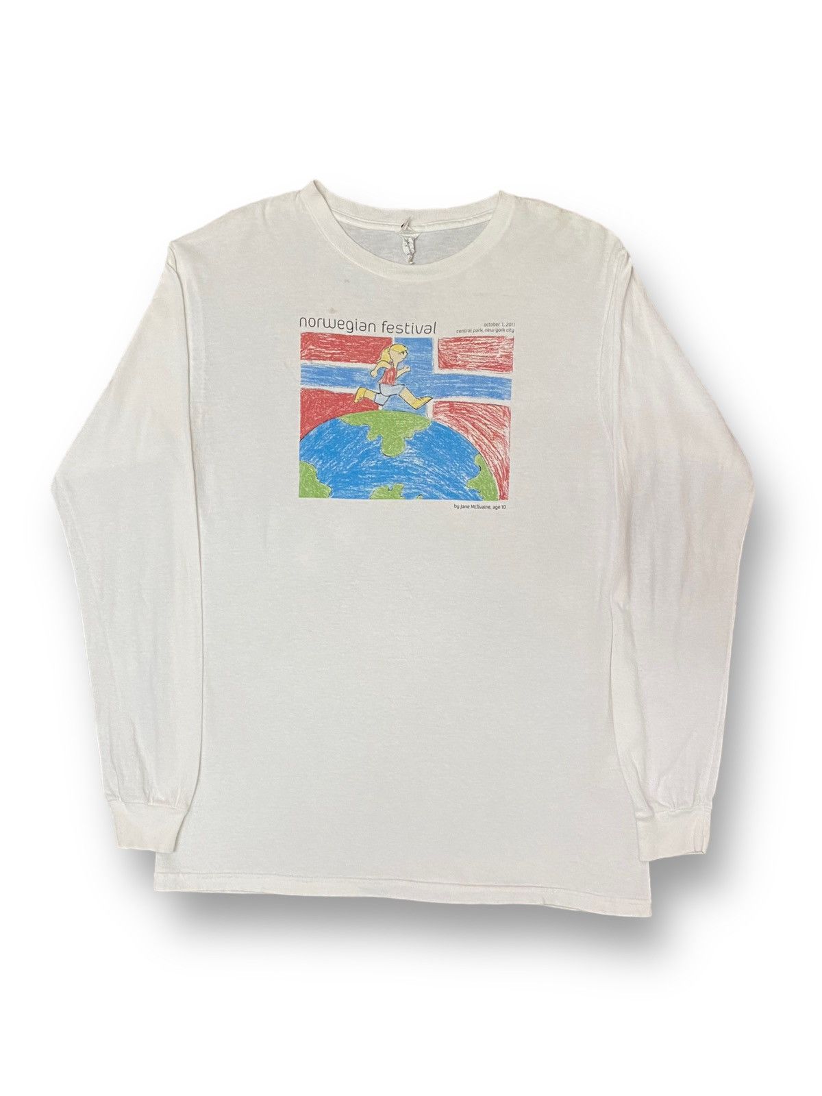 DELTA SHIRT ART BY JANE MCLLVAINE NORWEGIAN FESTIVAL NEWYORK