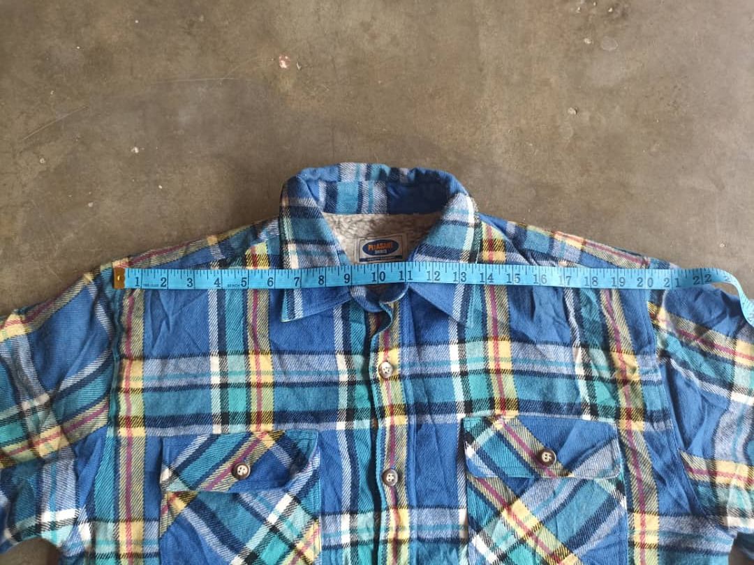 Japanese Brand × Vintage Vintage Pleasant Sherpa Flannel Jacket Size US L / EU 52-54 / 3 - 15 Thumbnail
