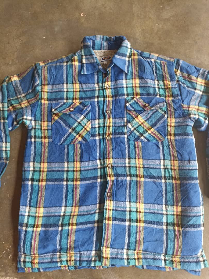 Japanese Brand × Vintage Vintage Pleasant Sherpa Flannel Jacket Size US L / EU 52-54 / 3 - 5 Thumbnail