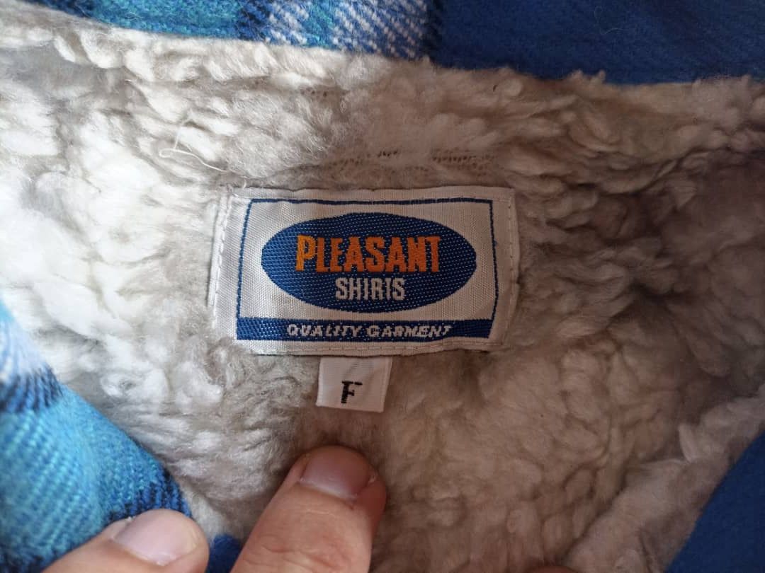 Japanese Brand × Vintage Vintage Pleasant Sherpa Flannel Jacket Size US L / EU 52-54 / 3 - 12 Thumbnail
