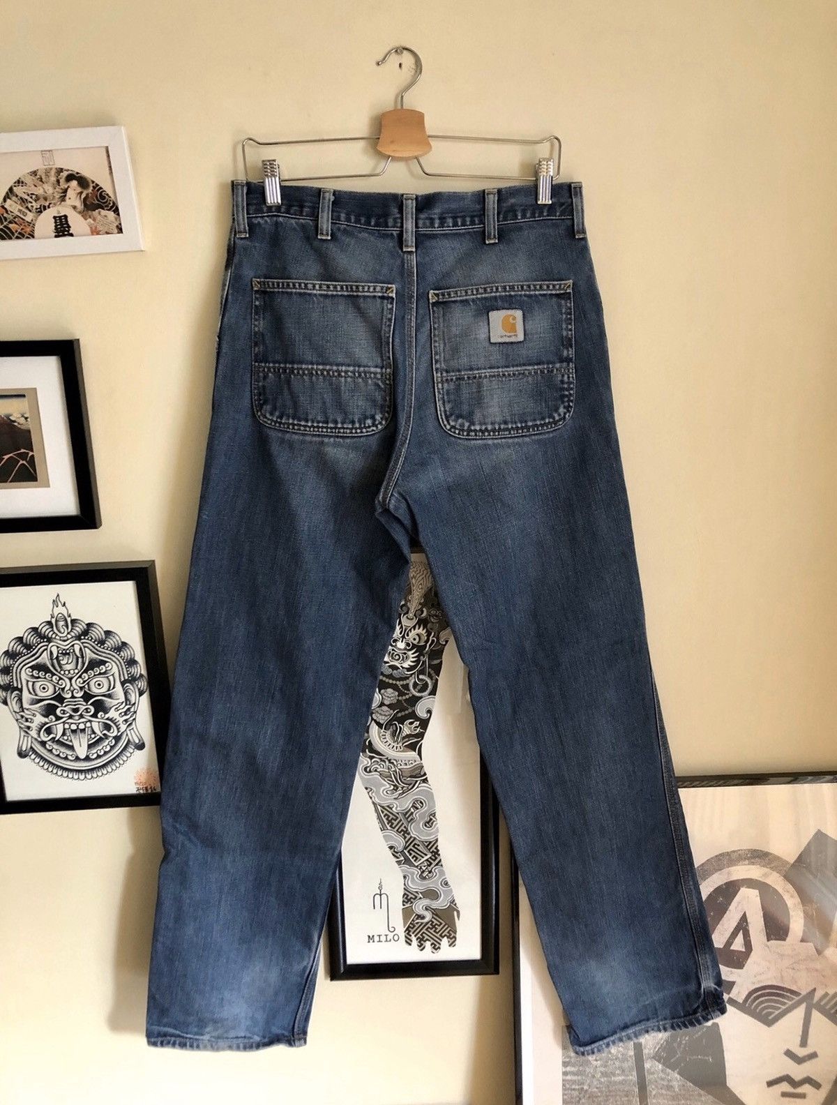 Carhartt Carhartt Simple Pants Denim Jeans 31x34 - American workwear Size US 31 - 1 Thumbnail