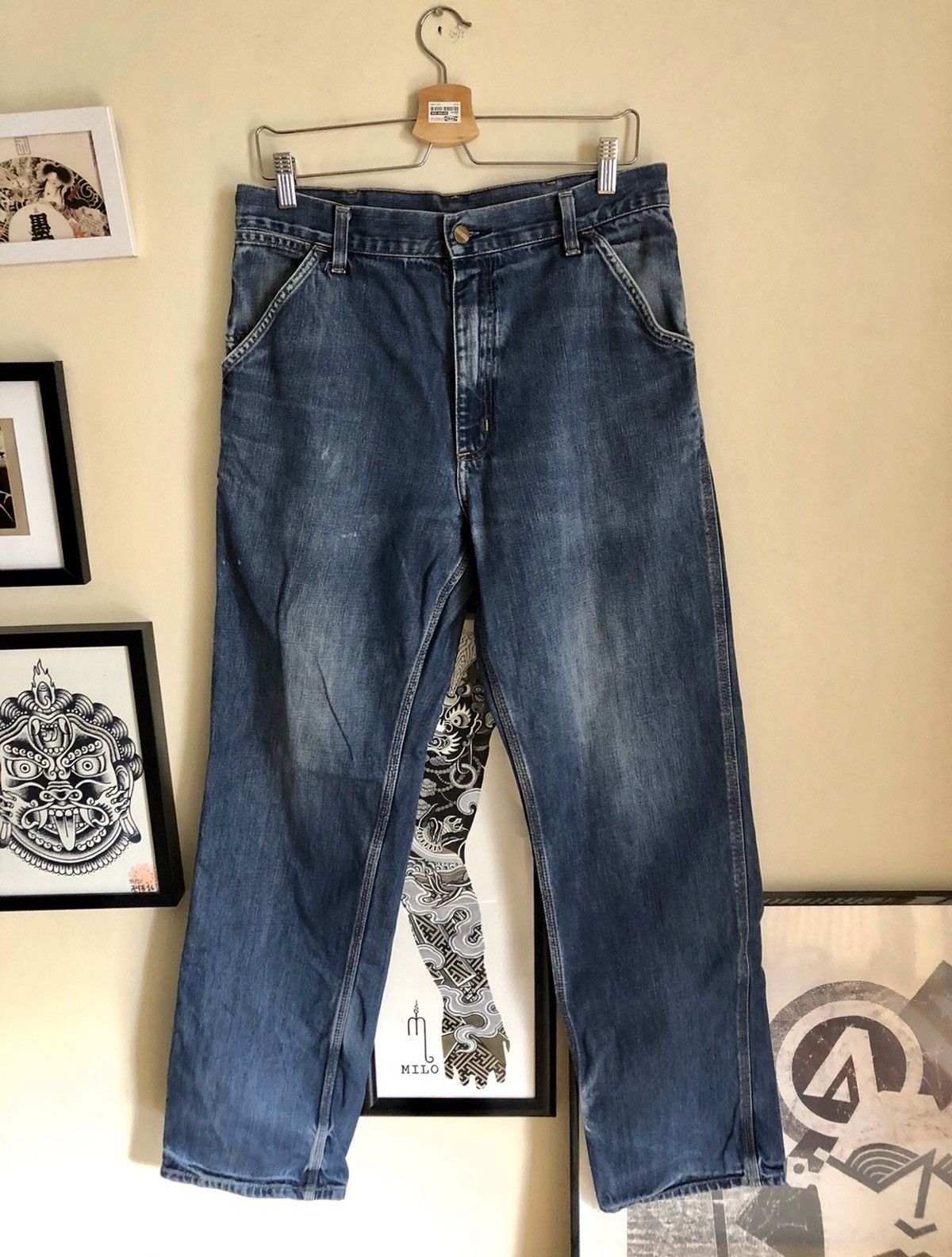 Carhartt Carhartt Simple Pants Denim Jeans 31x34 - American workwear Size US 31 - 2 Thumbnail