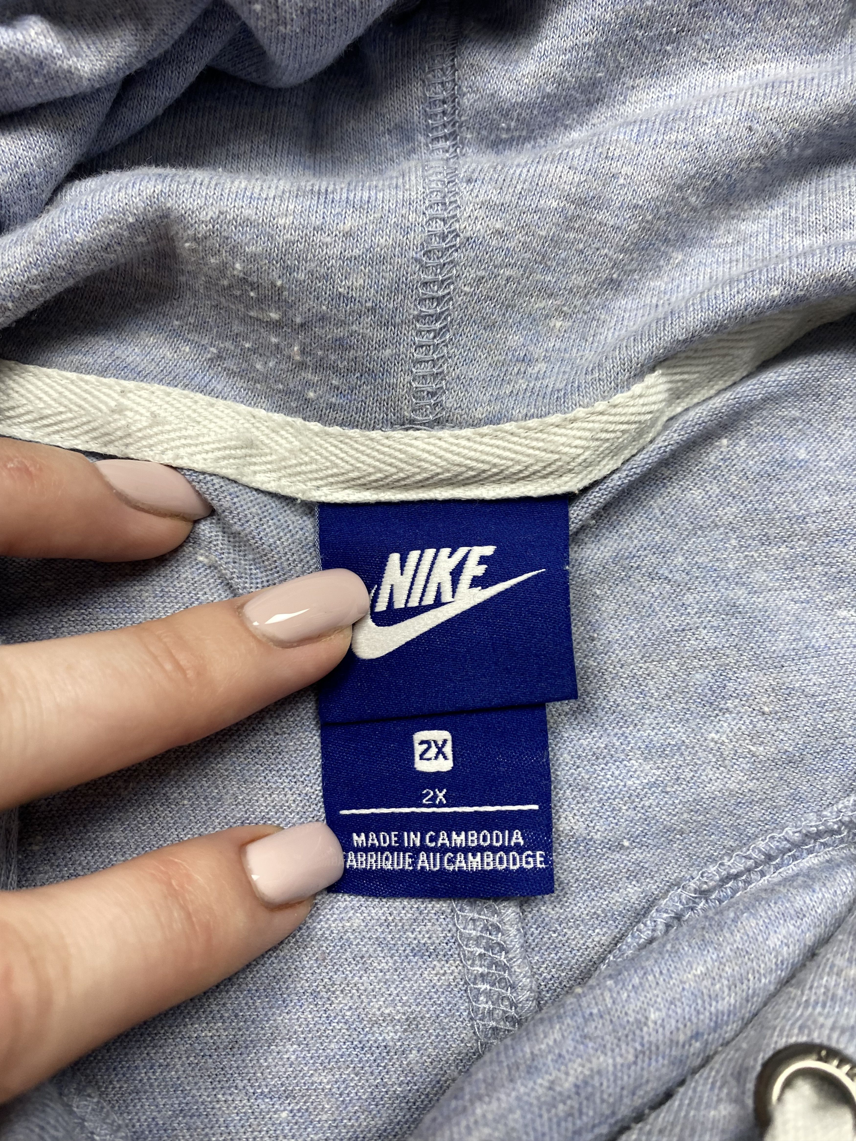 Nike Nike Vintage Mens Thin Hoodie Y2K Size US XXL / EU 58 / 5 - 6 Thumbnail