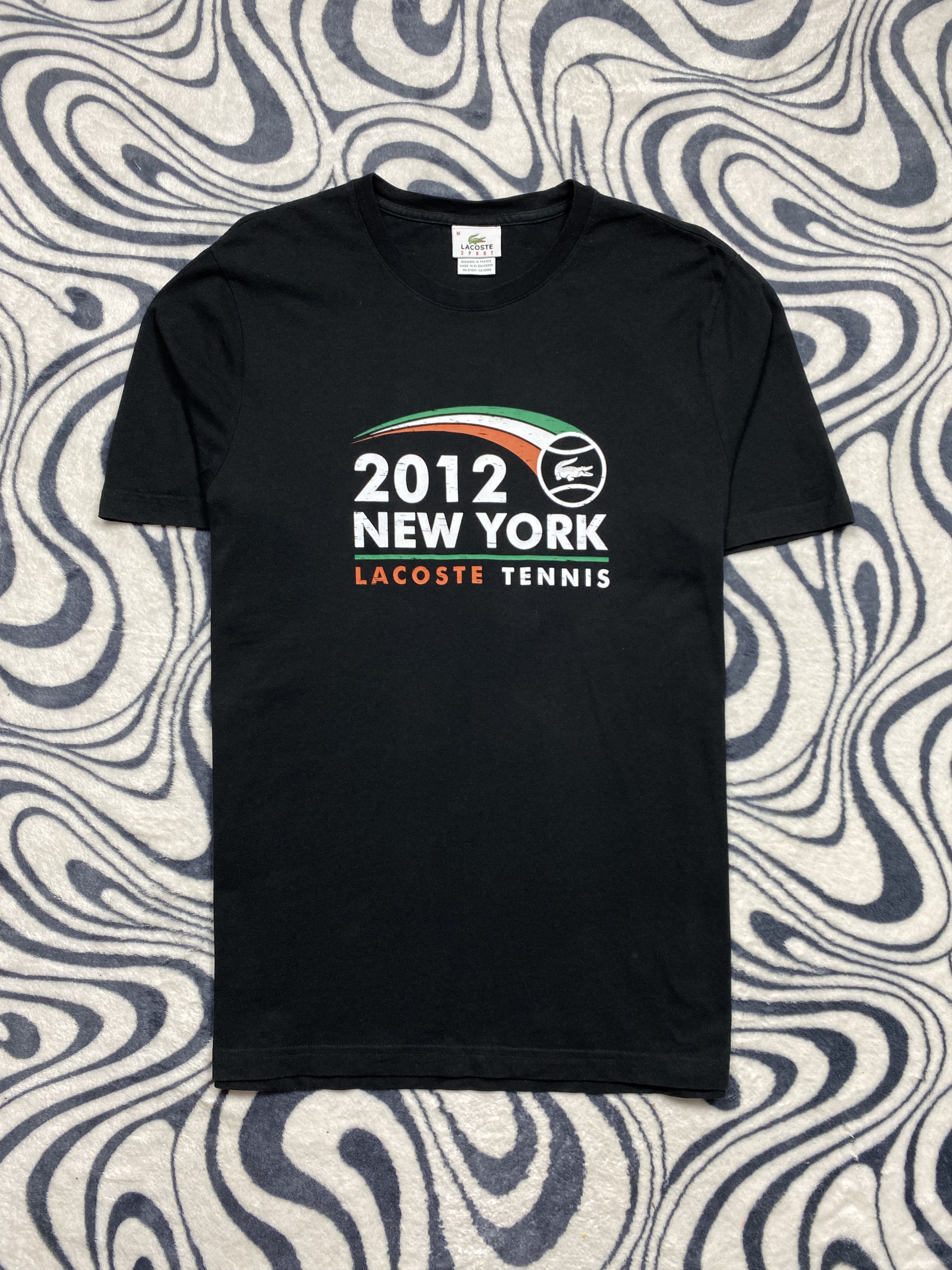 Lacoste Lacoste Vintage 2012 New York Tennis T-Shirt Tee Y2K Size US M / EU 48-50 / 2 - 1 Thumbnail