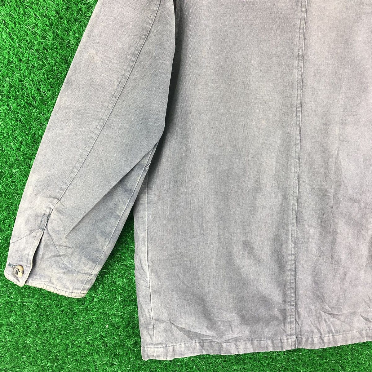 Eddie Bauer Vintage Eddie Bauer Workwear Faded Jacket Duck Canvas Fabric Size US XL / EU 56 / 4 - 6 Thumbnail