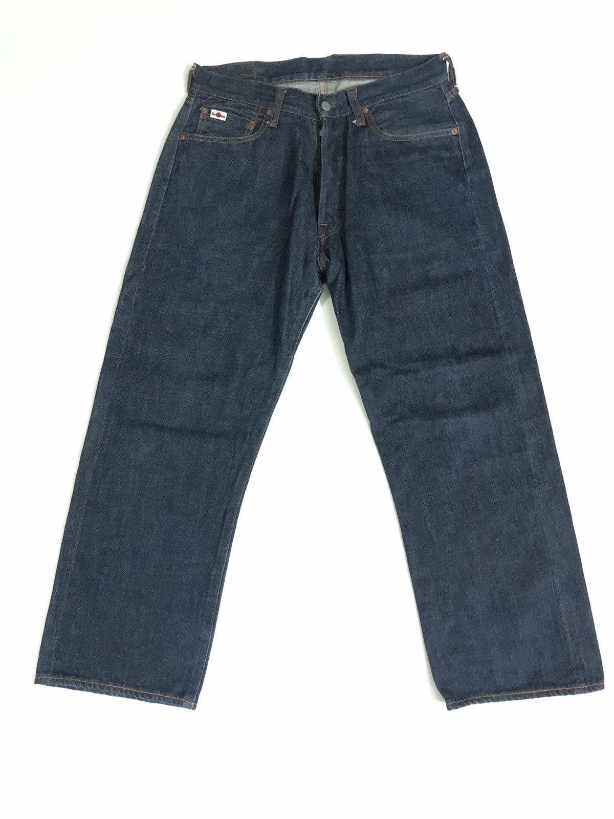 Japanese Brand Studio D’artisan Back Print Raw Denim Selvedge Size US 32 / EU 48 - 2 Thumbnail
