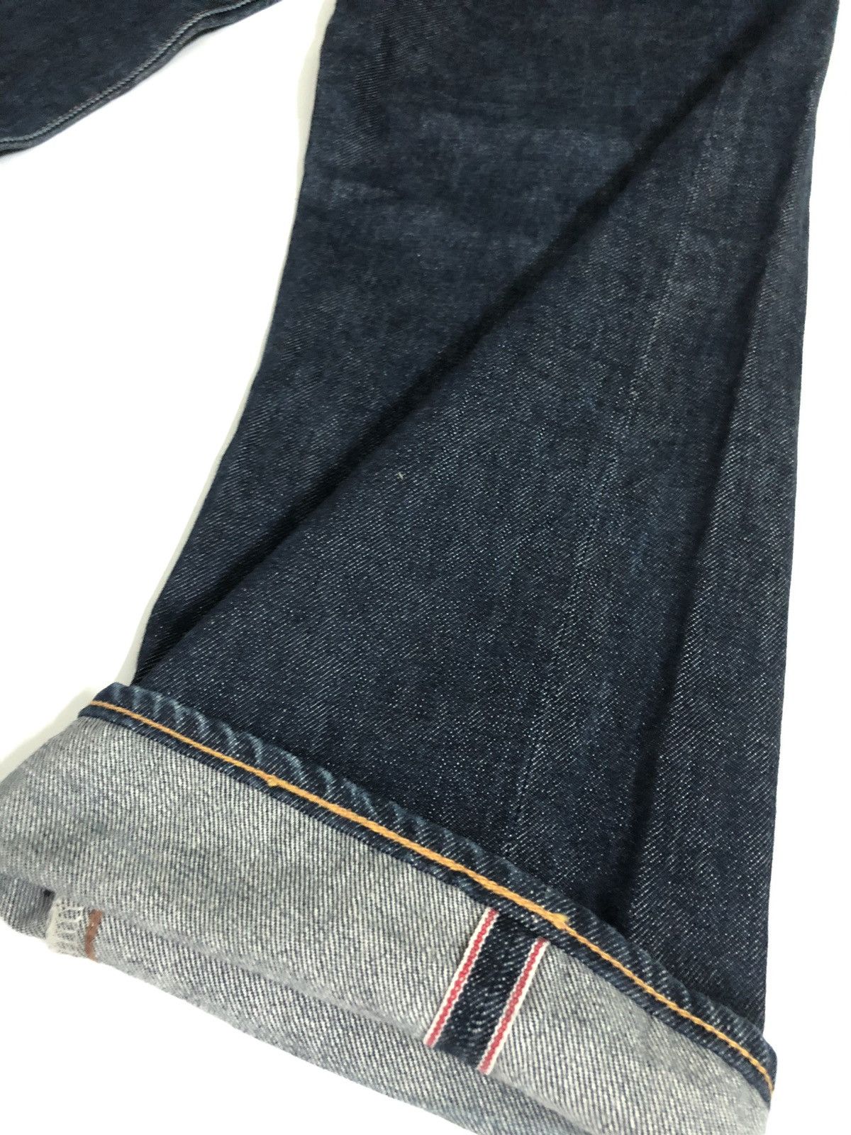 Japanese Brand Studio D’artisan Back Print Raw Denim Selvedge Size US 32 / EU 48 - 5 Thumbnail