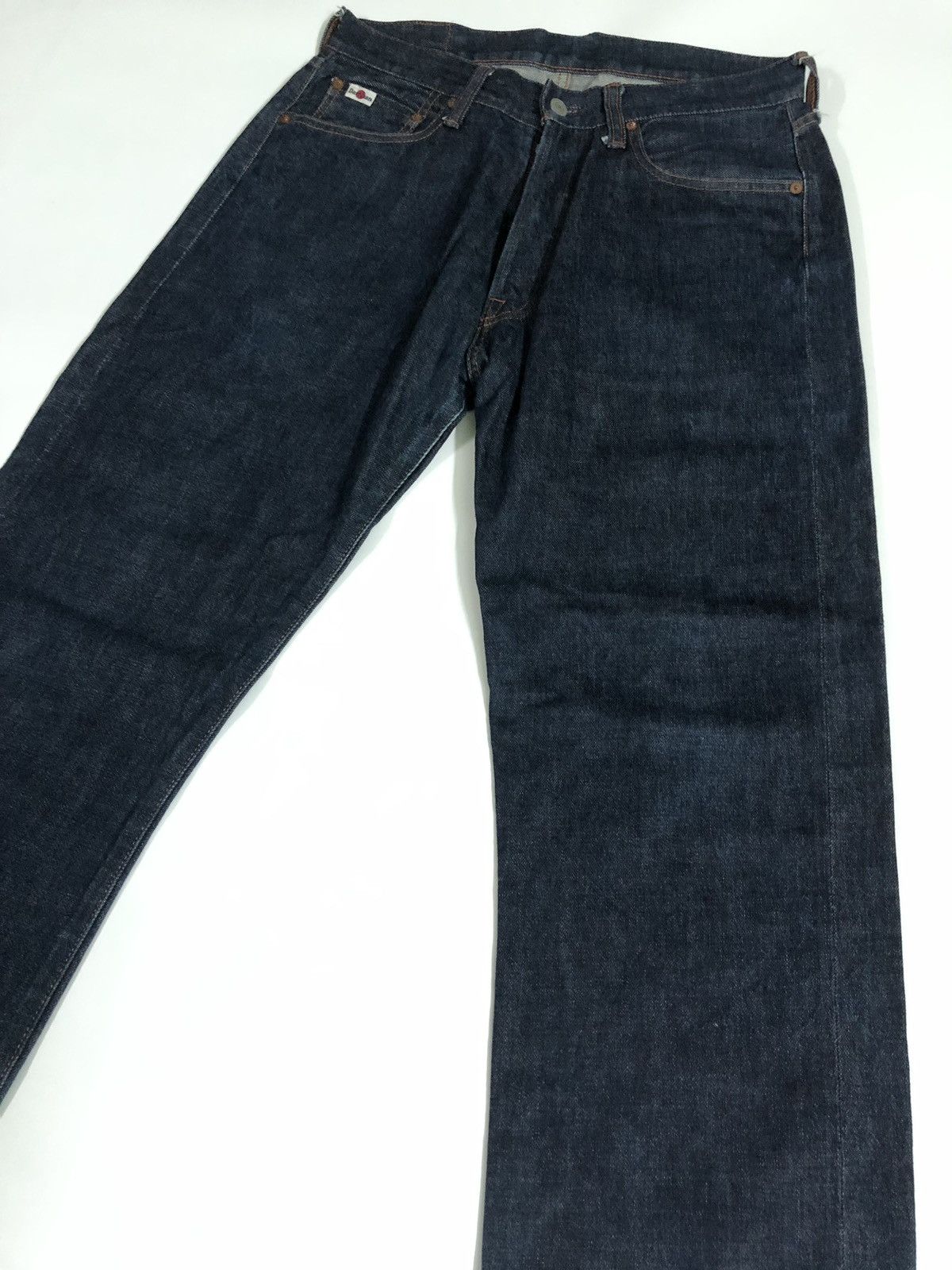 Japanese Brand Studio D’artisan Back Print Raw Denim Selvedge Size US 32 / EU 48 - 3 Thumbnail