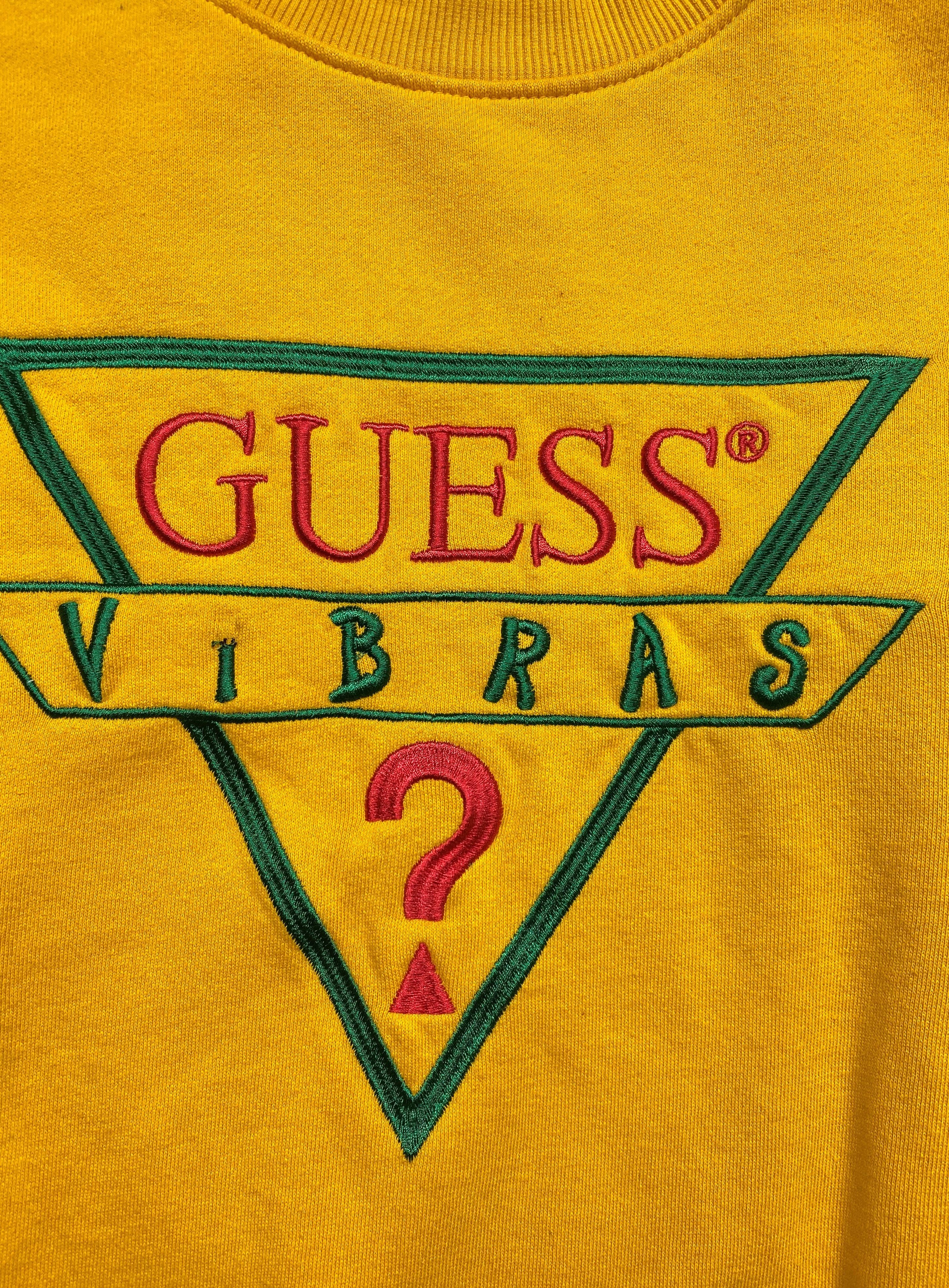 Guess × J Balvin Guess J Balvin Mens Sweatshirt Y2K Vibras Size US S / EU 44-46 / 1 - 3 Thumbnail