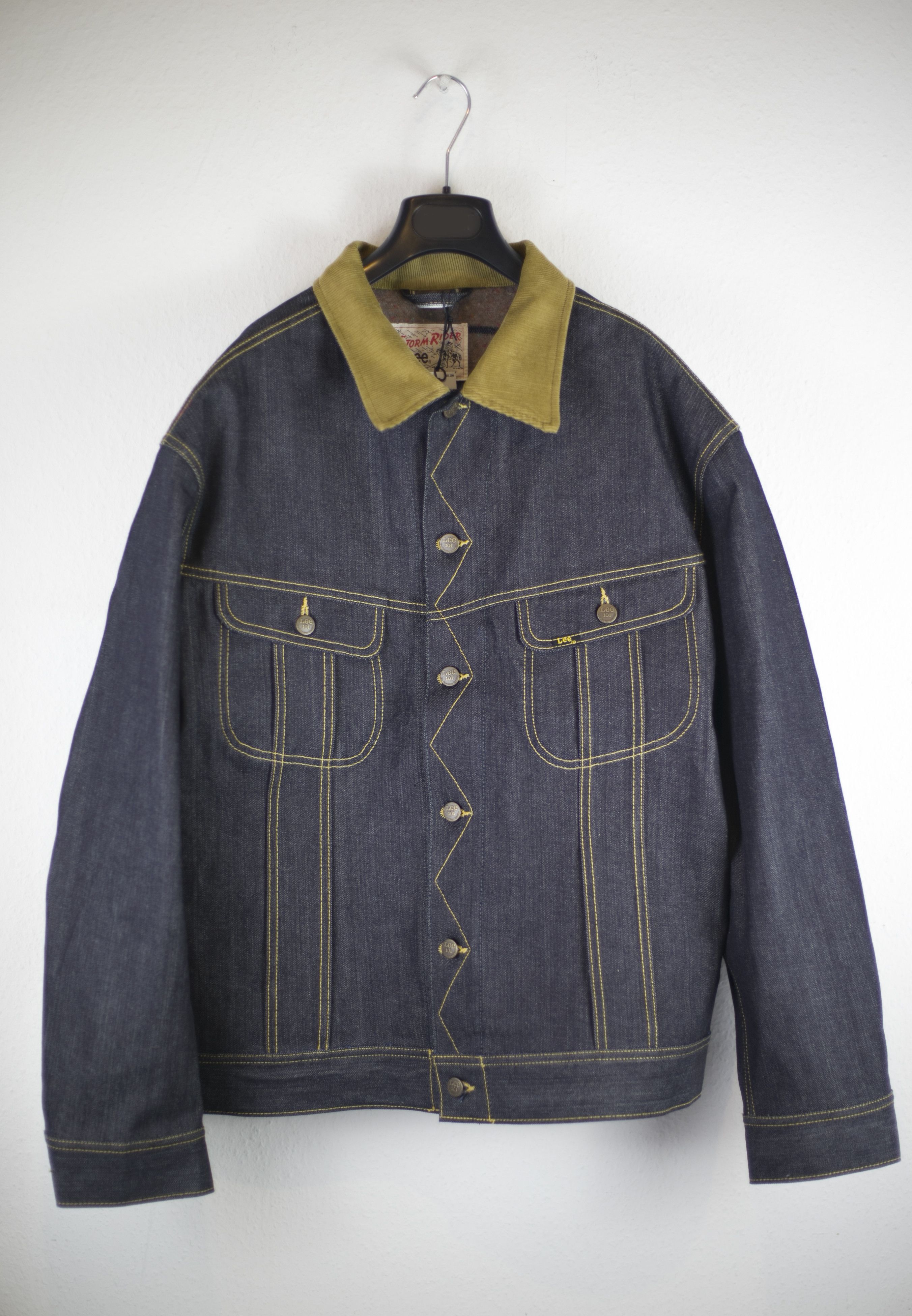Lee NWT Lee 101 STORM RIDER DRY Jacket Made in Italy Size L Size US L / EU 52-54 / 3 - 2 Thumbnail