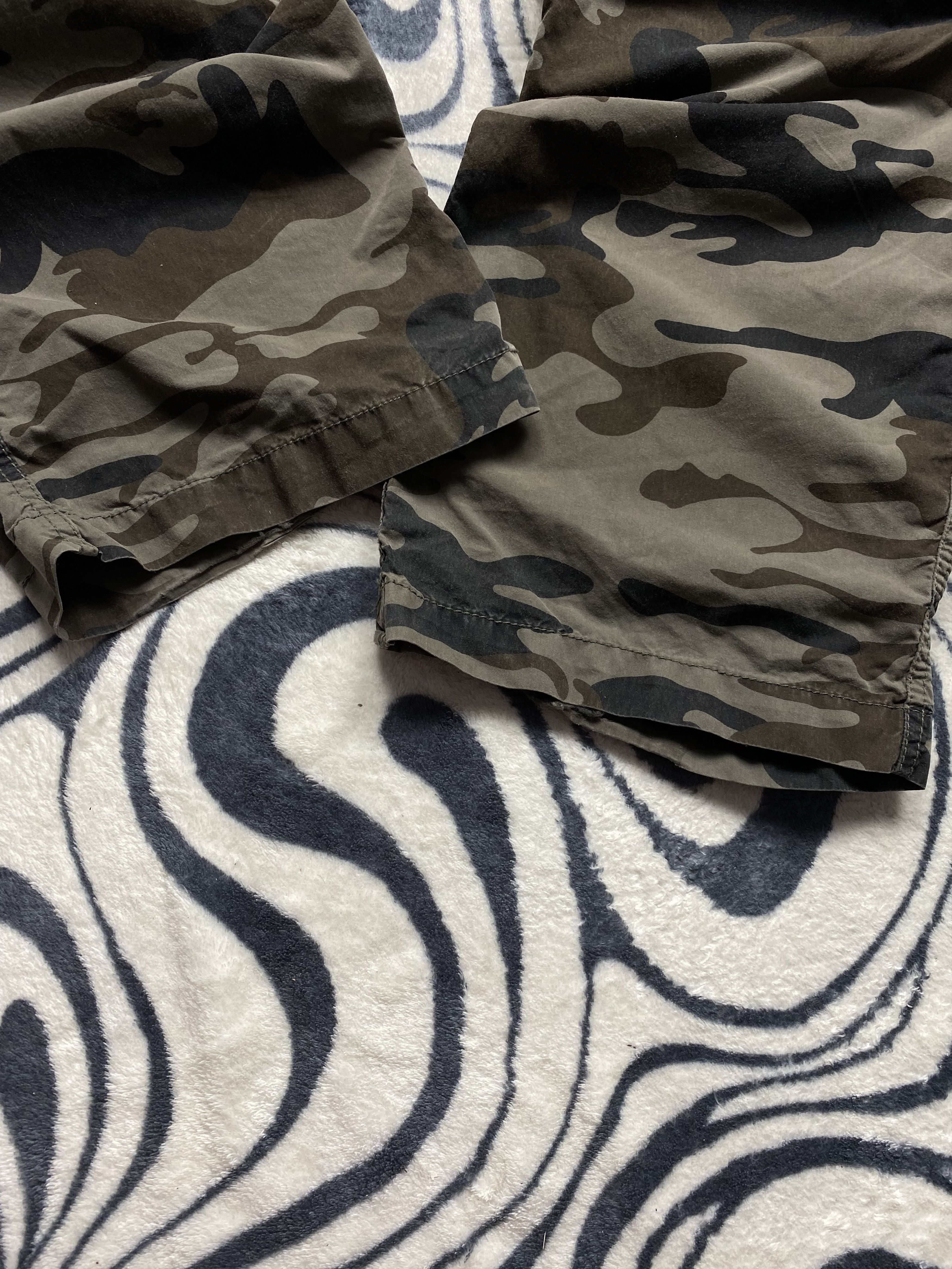 20471120 Schott Vintage Military Cargo Pants Y2K Army Camo Size US 34 / EU 50 - 3 Thumbnail